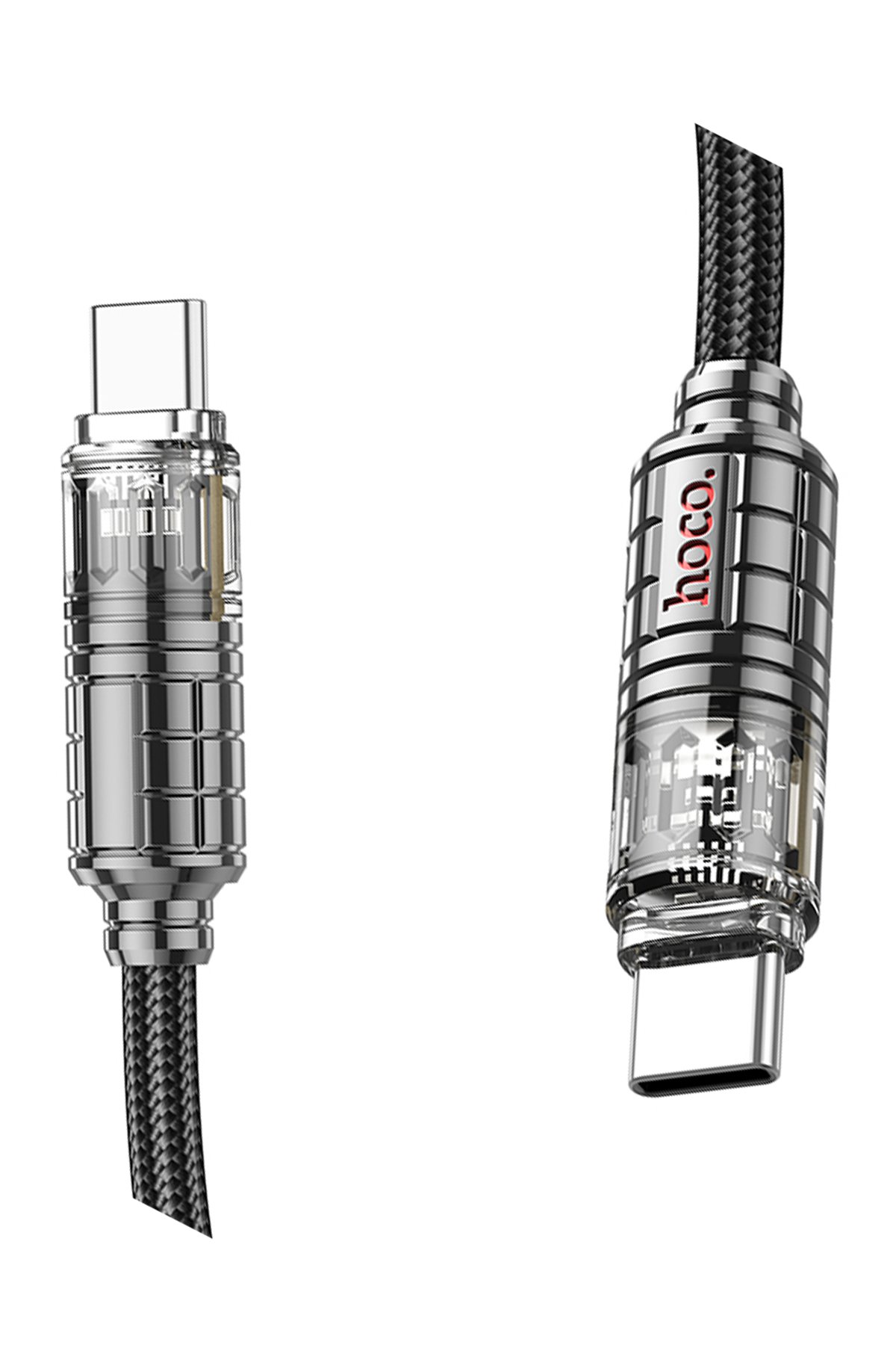 Hoco UA29A 15cm Tak Çalıştır Type-C to Lightning Dönüştürücü - Lacivert