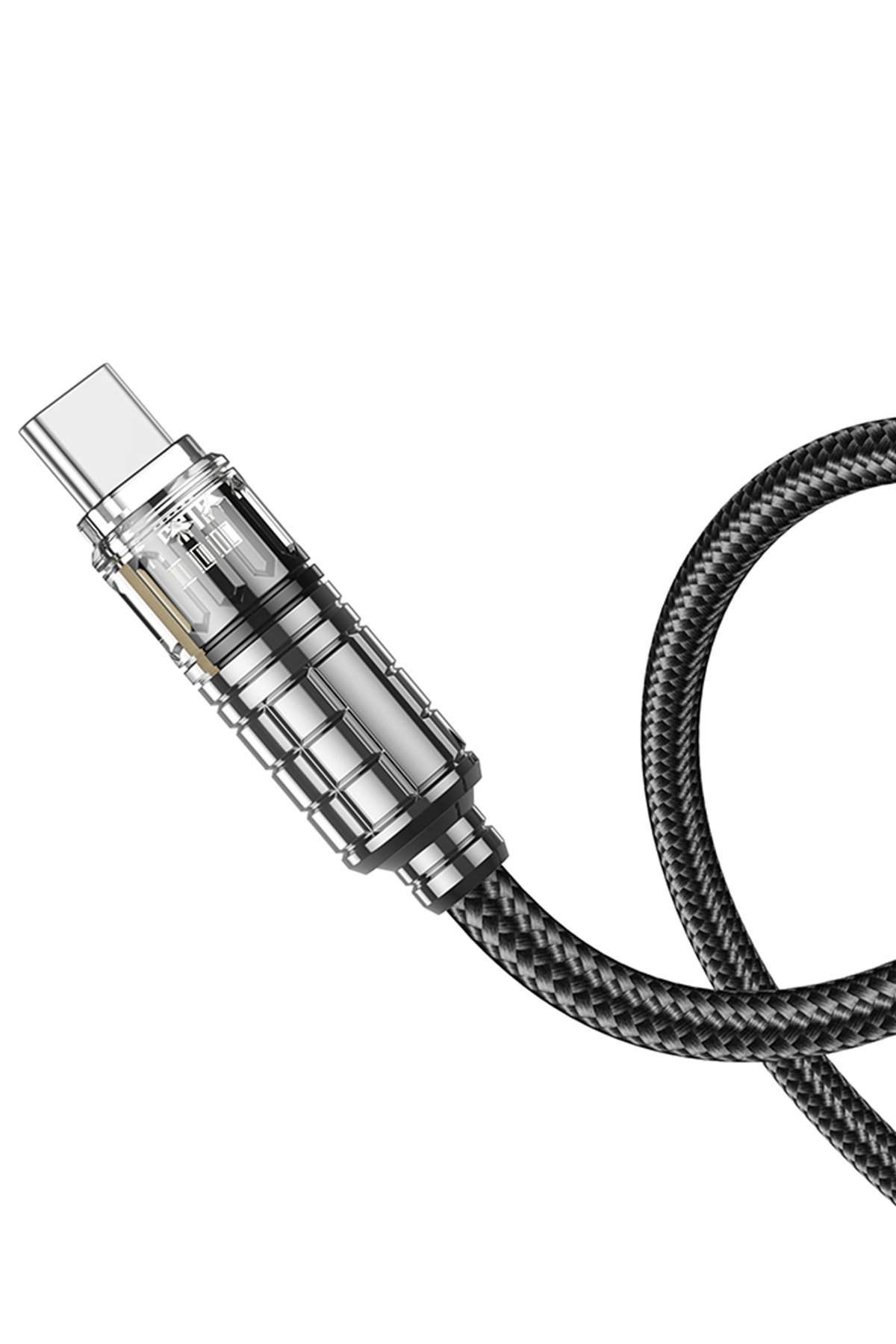 Hoco UA29A 15cm Tak Çalıştır Type-C to Lightning Dönüştürücü - Lacivert