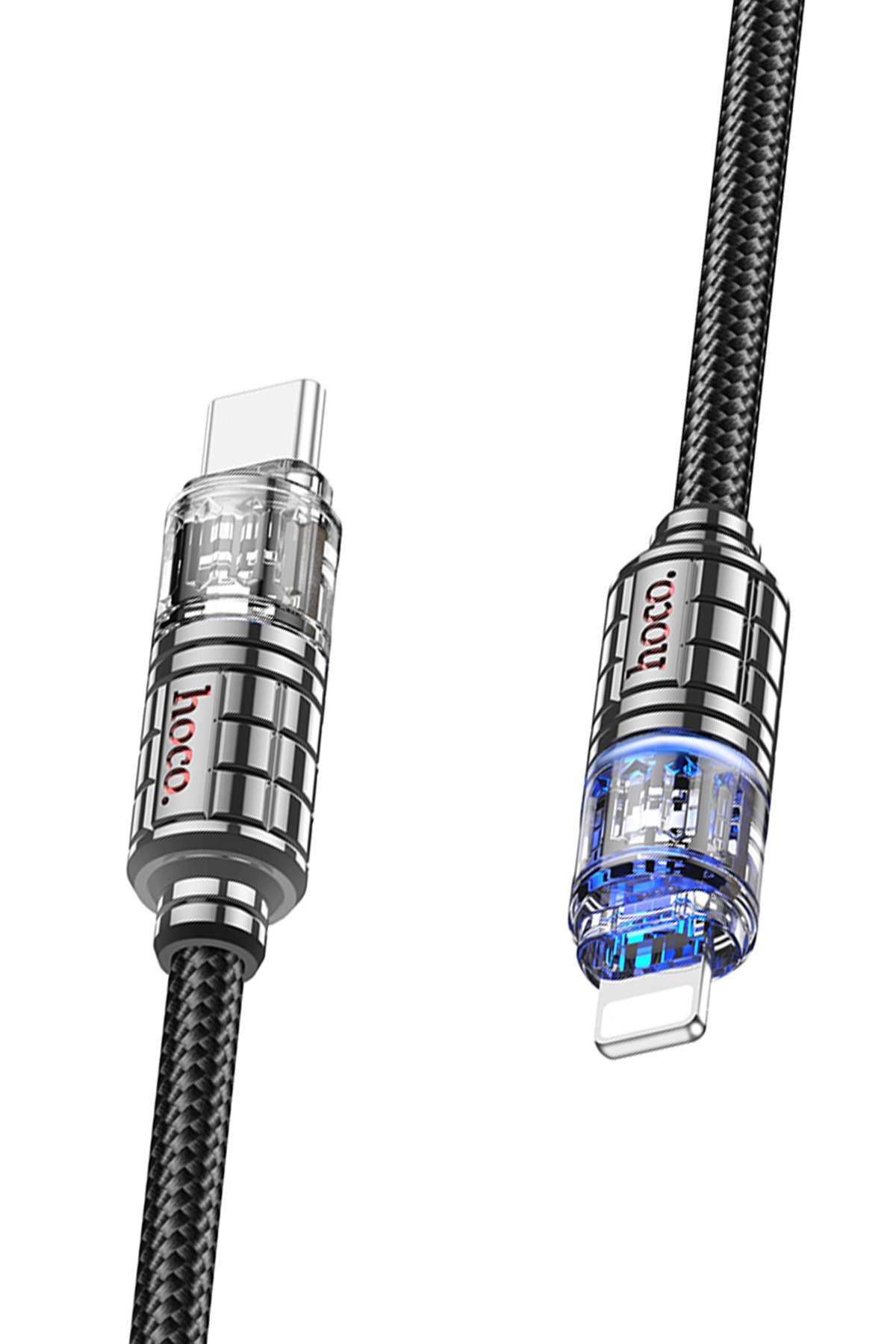 Hoco AC9A 1.5M Talent 2 Adet USB 1 Adet Type-C 1 Adet Priz PD30W Şarj Aleti - Beyaz