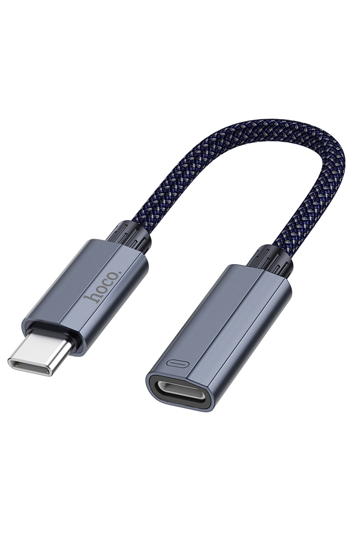 Hoco U131 1.2M 2in1 USB ve Type-C to Type-C Şarj Data Kablosu - Beyaz