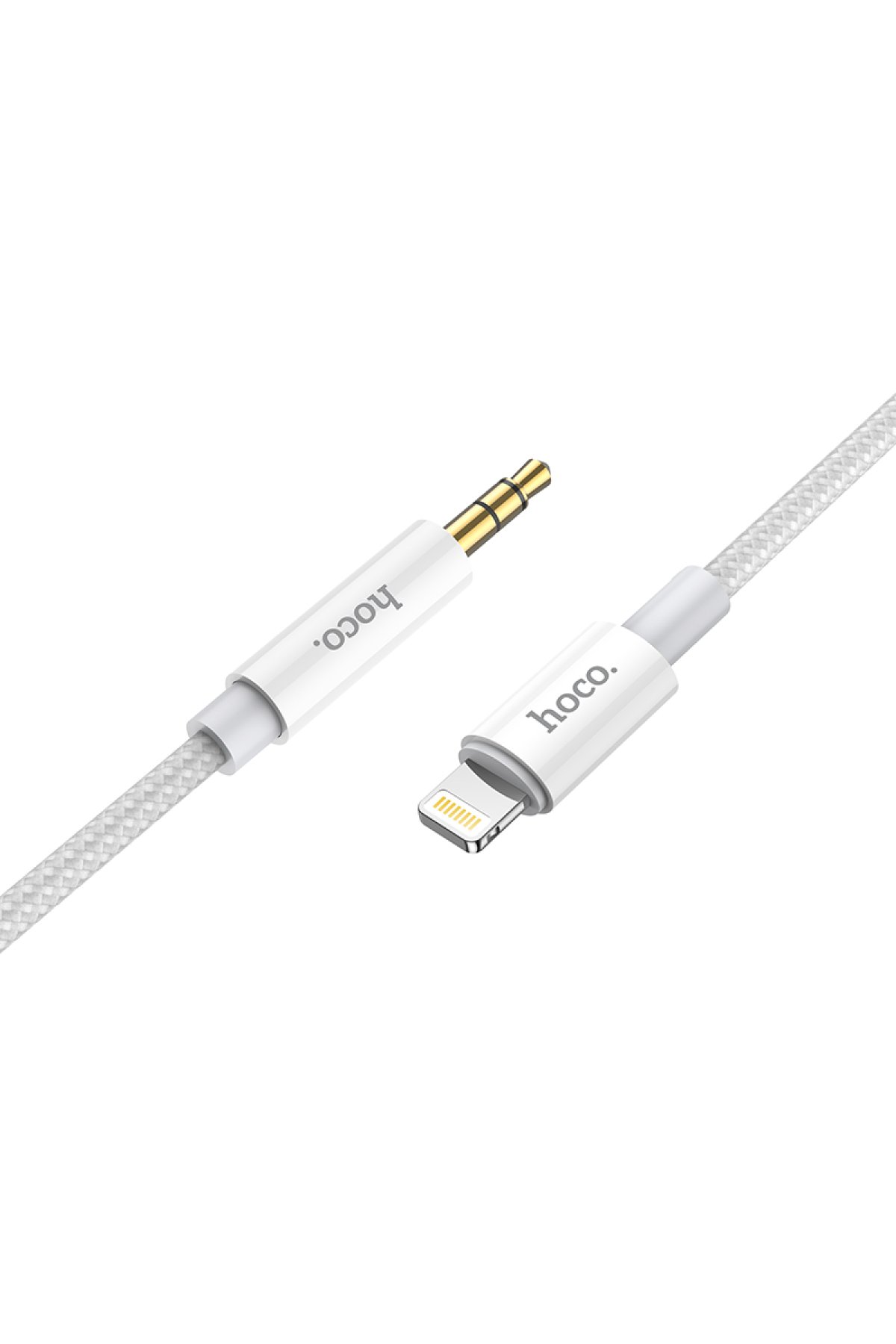Hoco LS35 Type-C to Aux Kablo - Beyaz