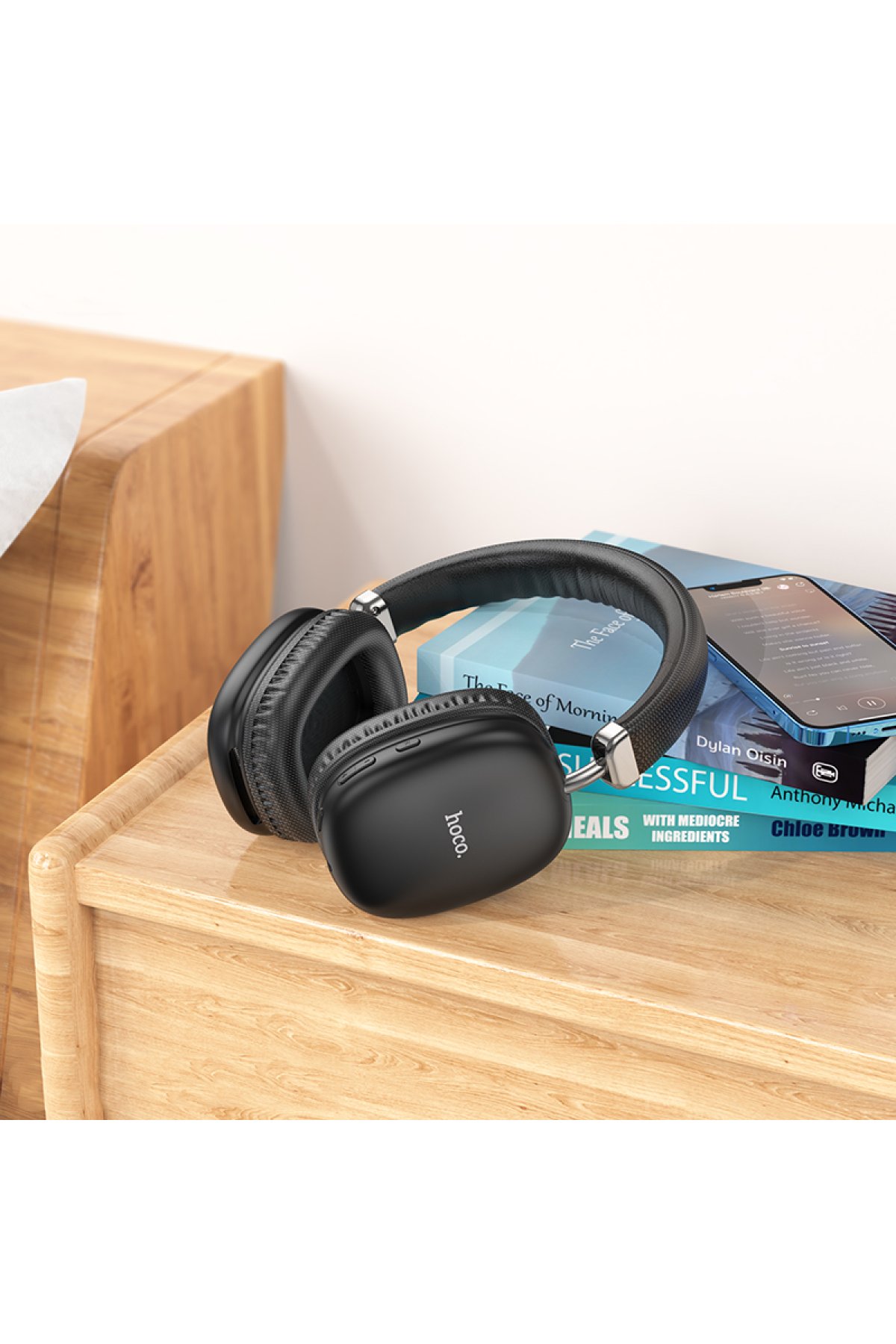 Hoco GM29 2.4G Mysterious Business Çift Modlu Sessiz Kablosuz Mouse - Beyaz