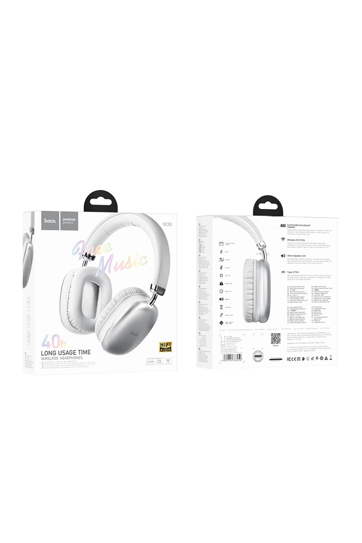 Hoco EA4 Bluetooth 5.3 Kablosuz TWS Kulaklık - Siyah