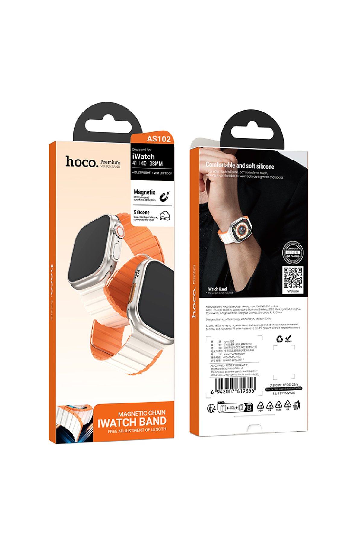 Hoco Watch 38mm WA06 Kordon - Gri