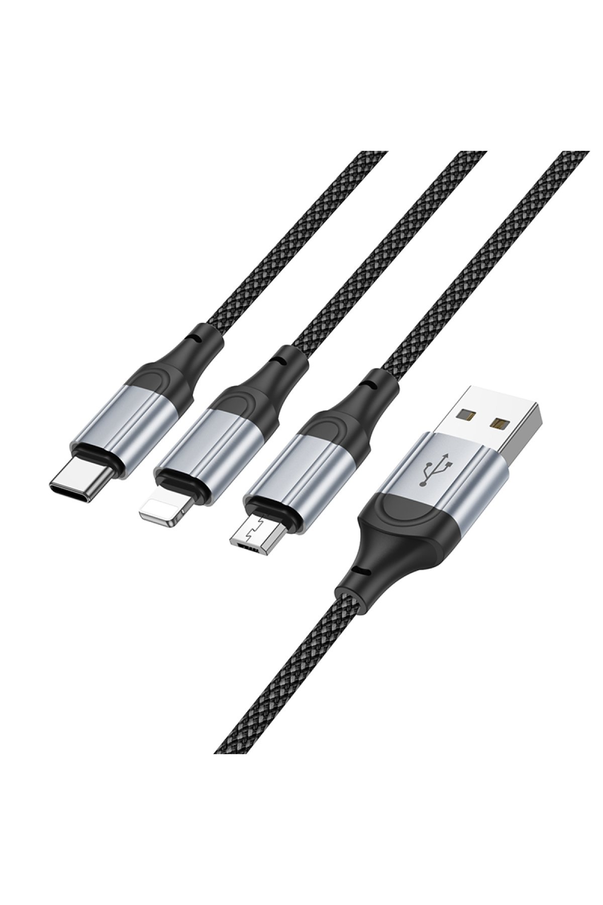 Hoco UA26 Tak Çalıştır USB to RJ45 100 Mbps Ethernet Dönüştürücü - Gri