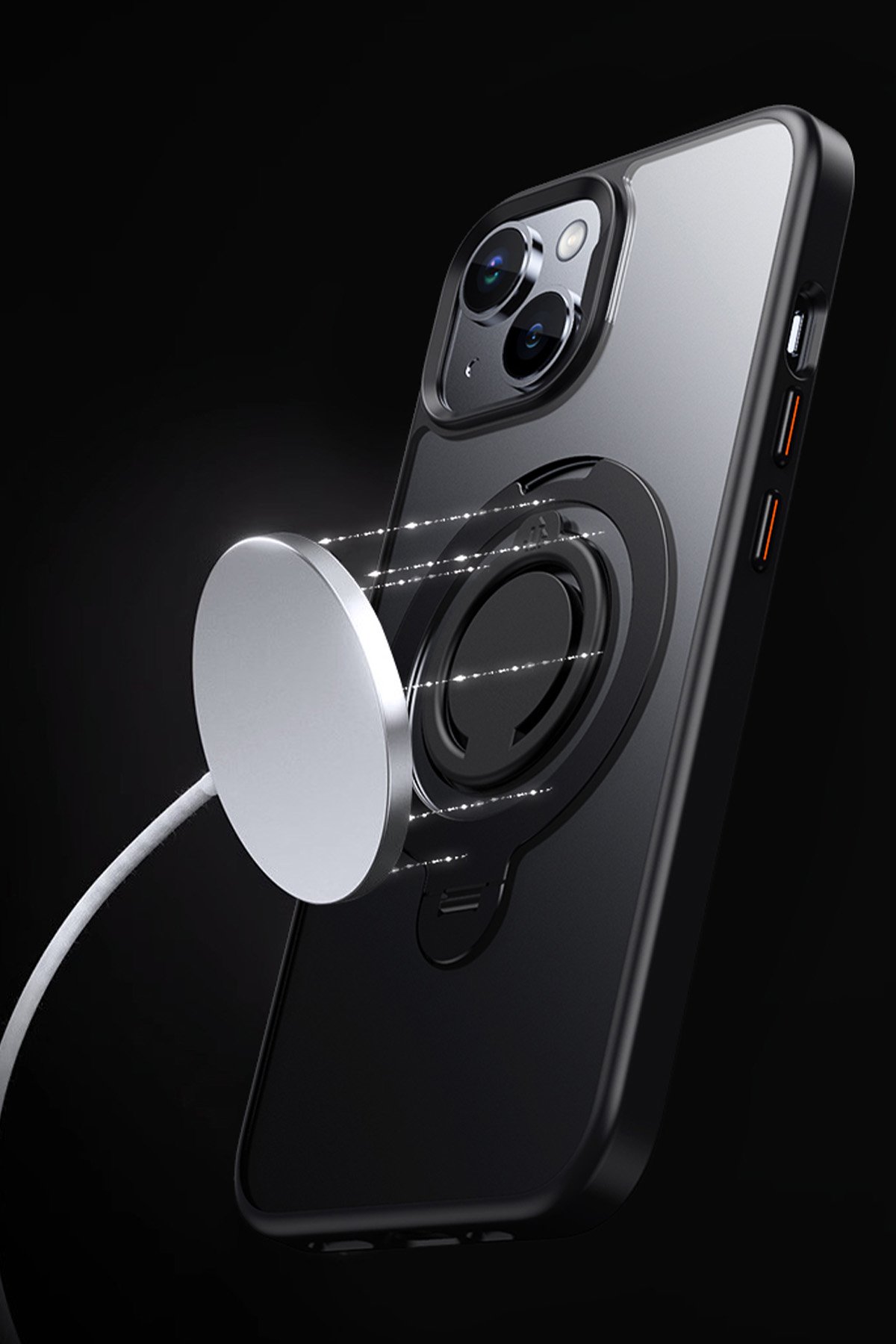 Joko iPhone 12 Kılıf Ermes Kapak - Sarı