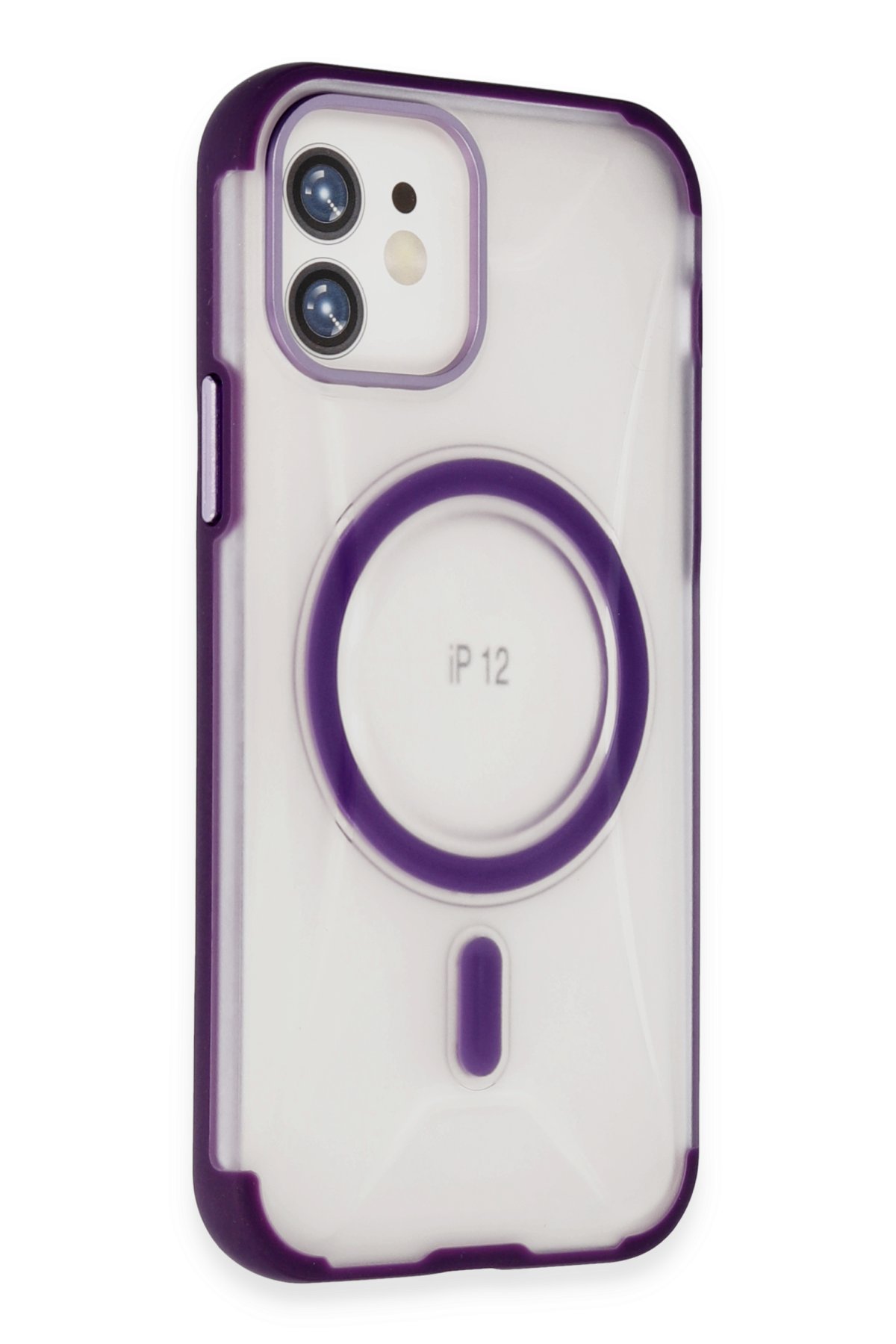 Joko iPhone 12 Pro Kılıf Ermes Kapak - Bordo