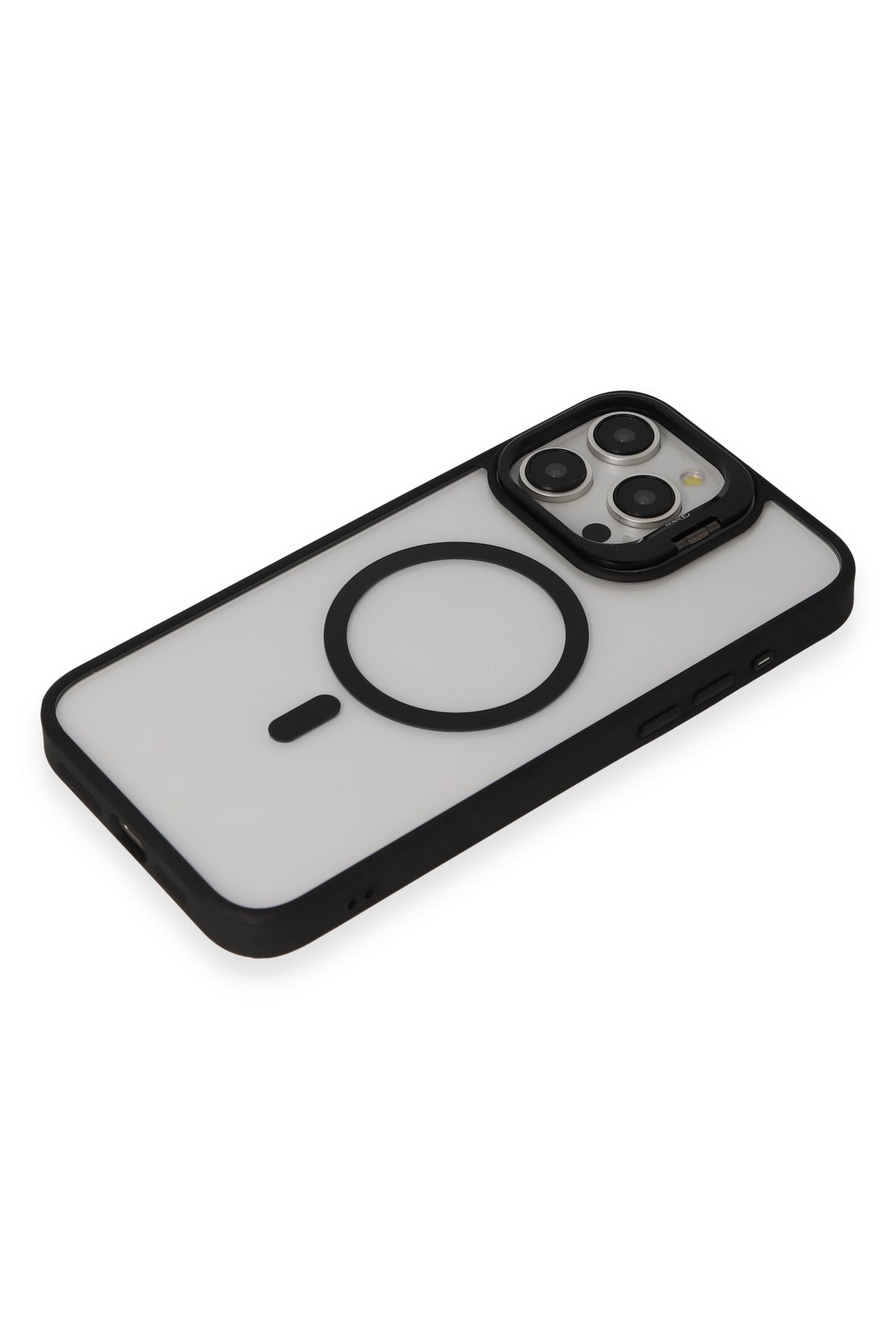 Joko iPhone 13 Pro Max Kılıf Roblox Lens Magsafe Standlı Kapak - Pudra