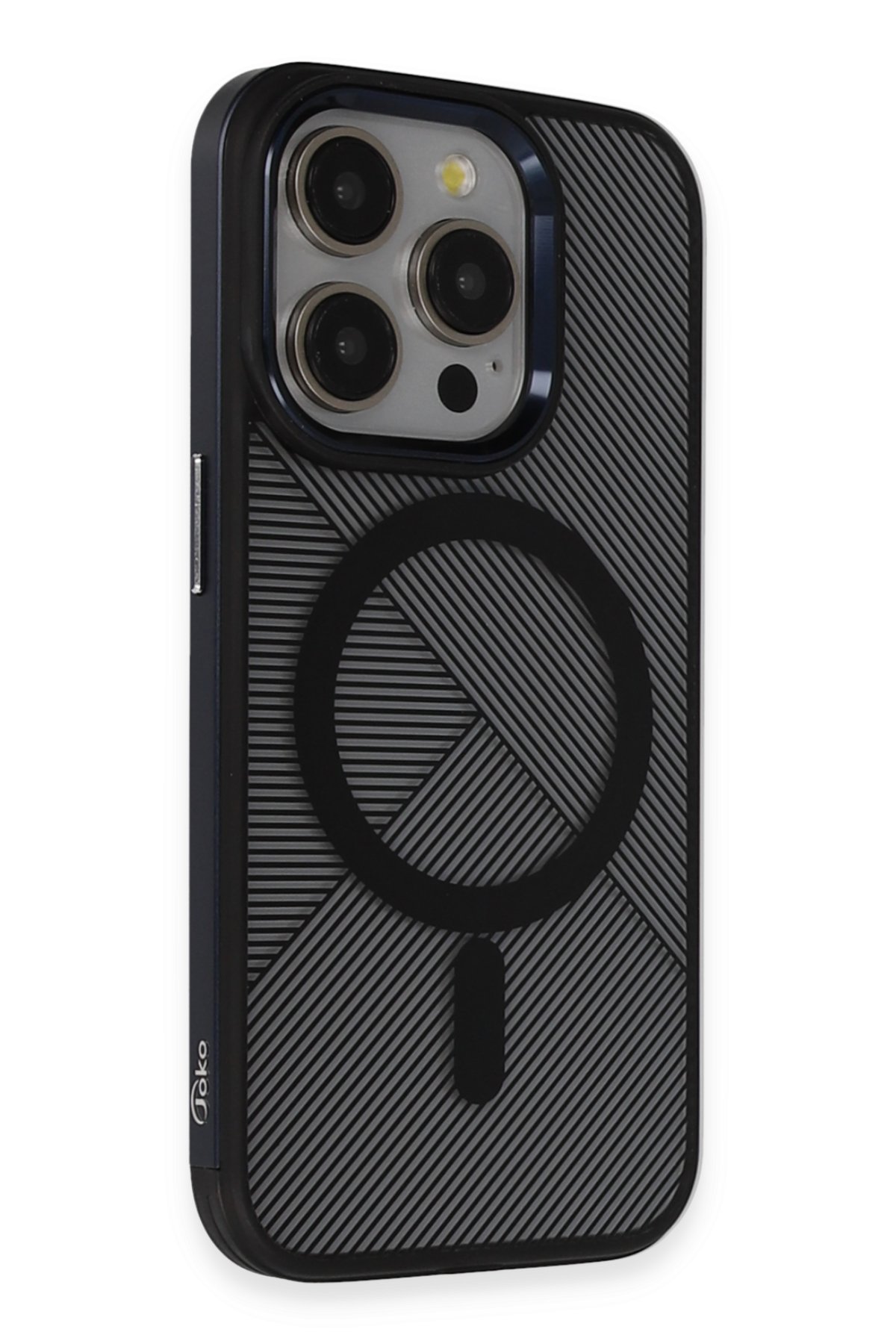 Joko iPhone 13 Pro Max Kılıf Ermes Kapak - Açık Kırmızı