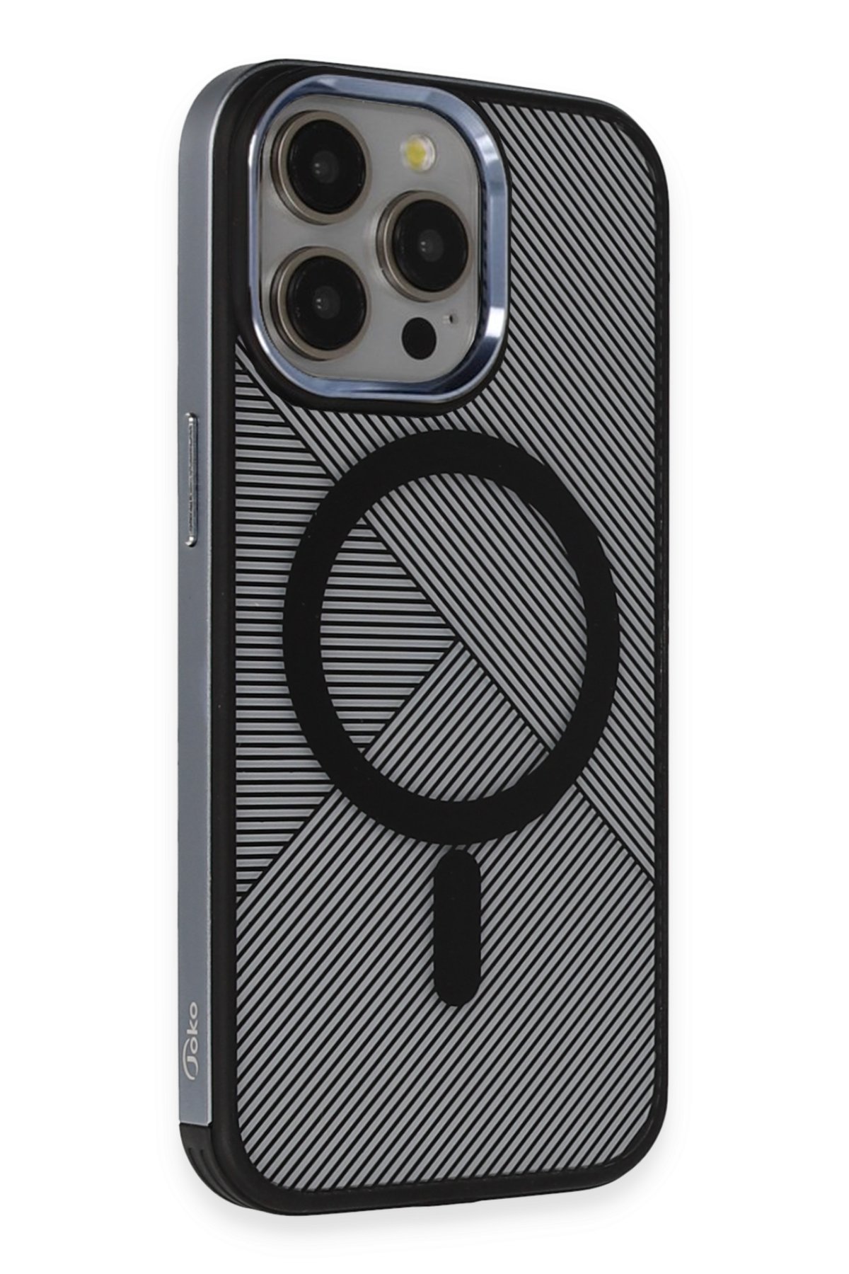 Joko iPhone 13 Pro Max Kılıf Bubble Magsafe Kapak - Turuncu