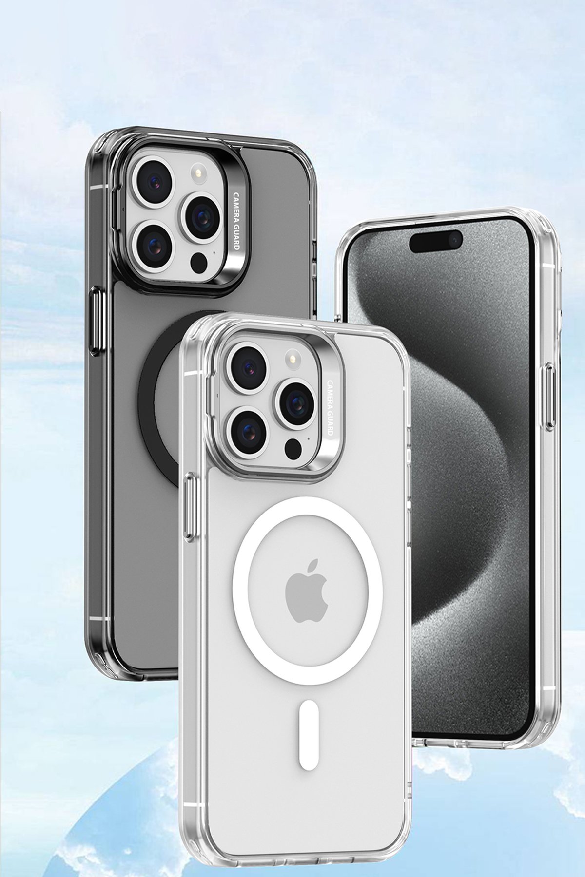 Joko iPhone 14 PC Suit Magsafe Kapak - Turuncu