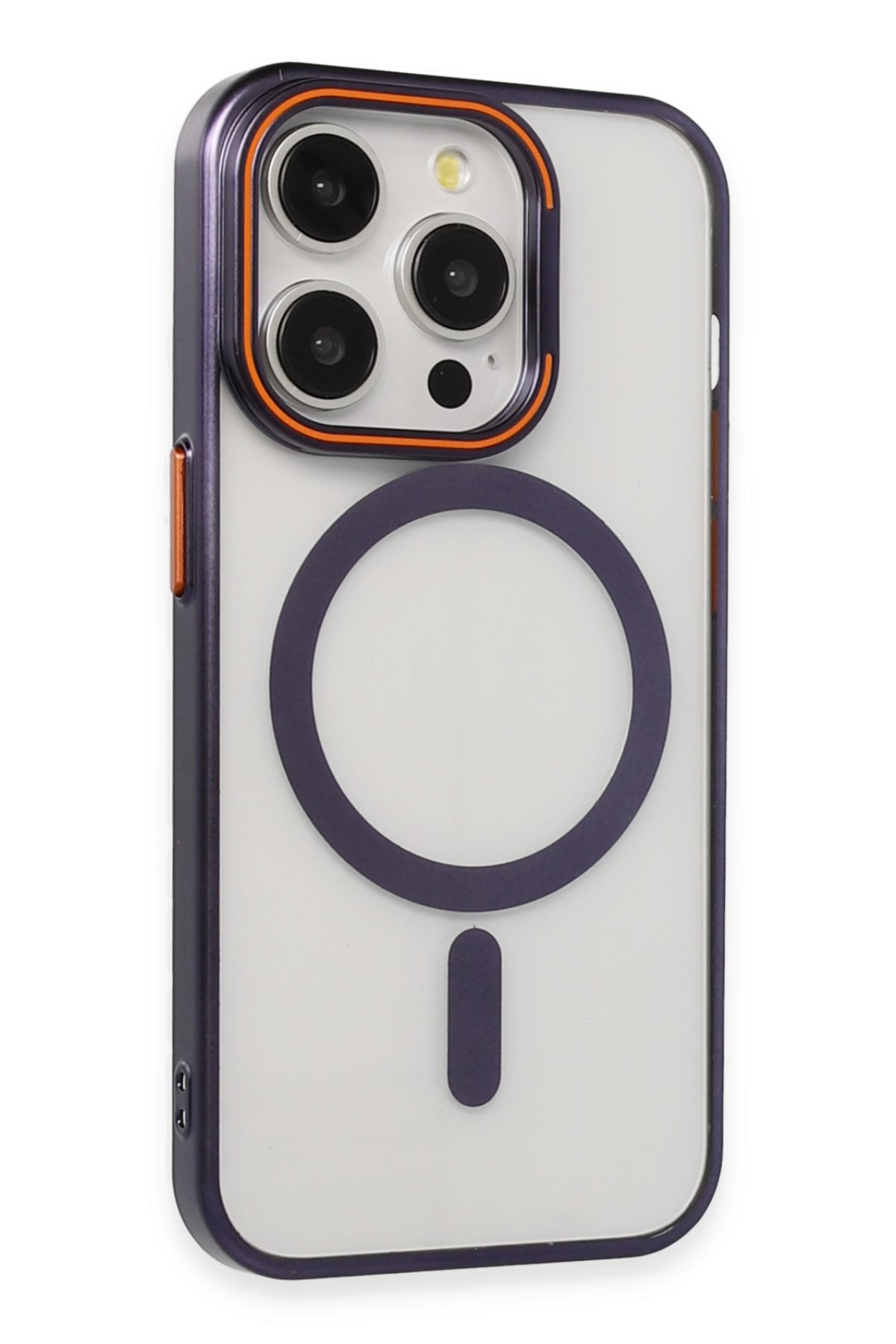 Joko iPhone 14 Pro Colorful Magsafe Kapak - Şeffaf