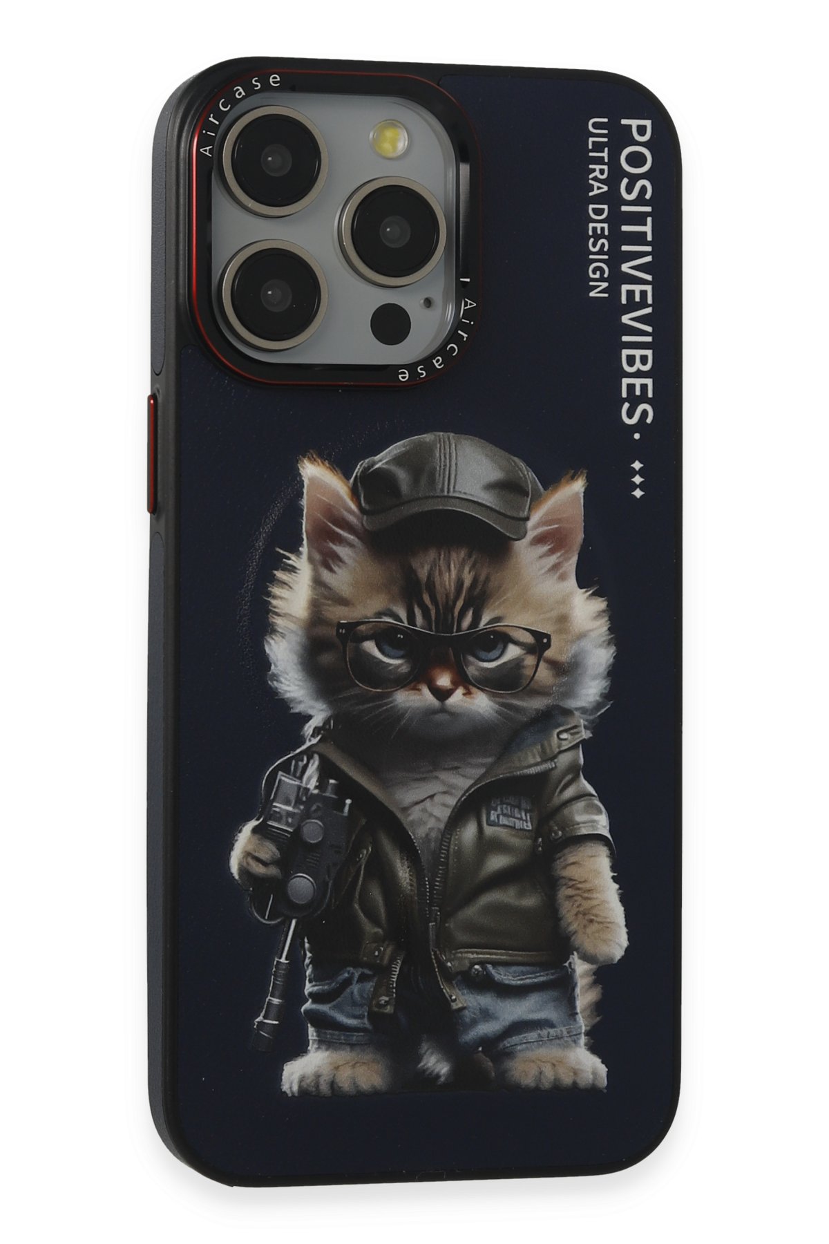 Joko iPhone 14 Pro Kılıf Ermes Kapak - Açık Kırmızı