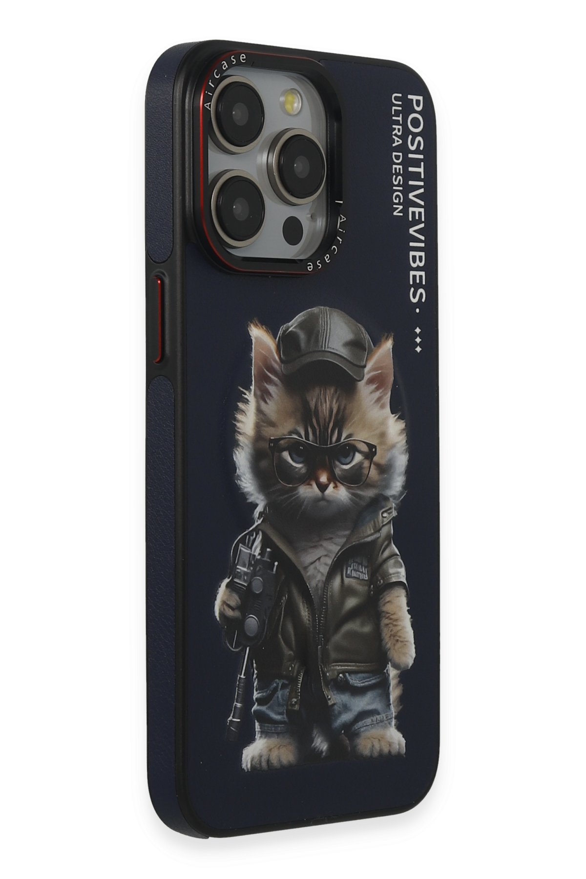 Joko iPhone 14 Pro Kılıf Ermes Kapak - Açık Kırmızı