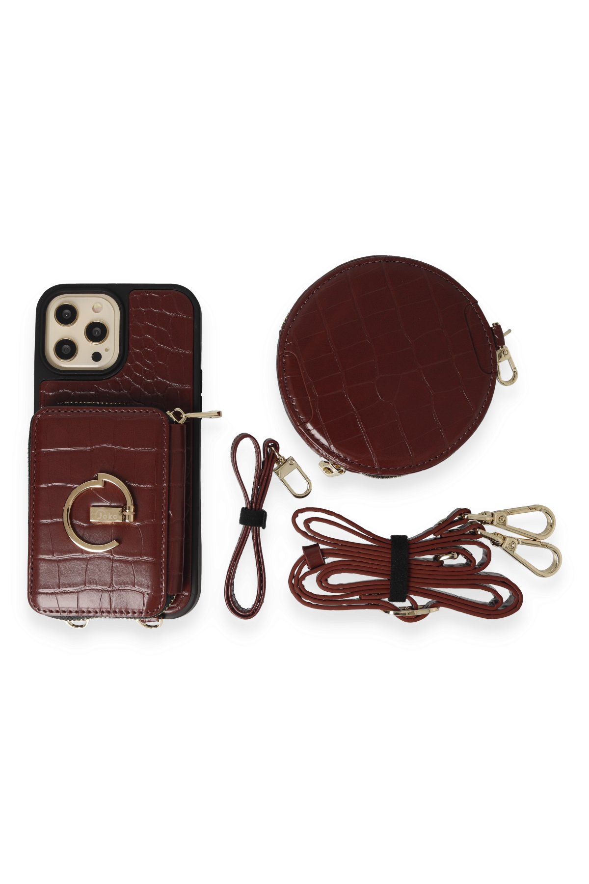 Joko iPhone 14 Pro Kılıf Ermes Kapak - Sarı