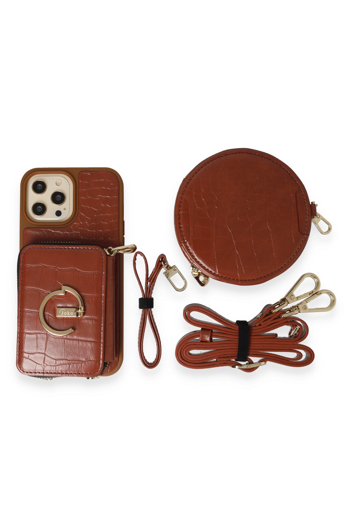 Joko iPhone 14 Pro Kılıf Flet Lens Magsafe Kapak - Siyah