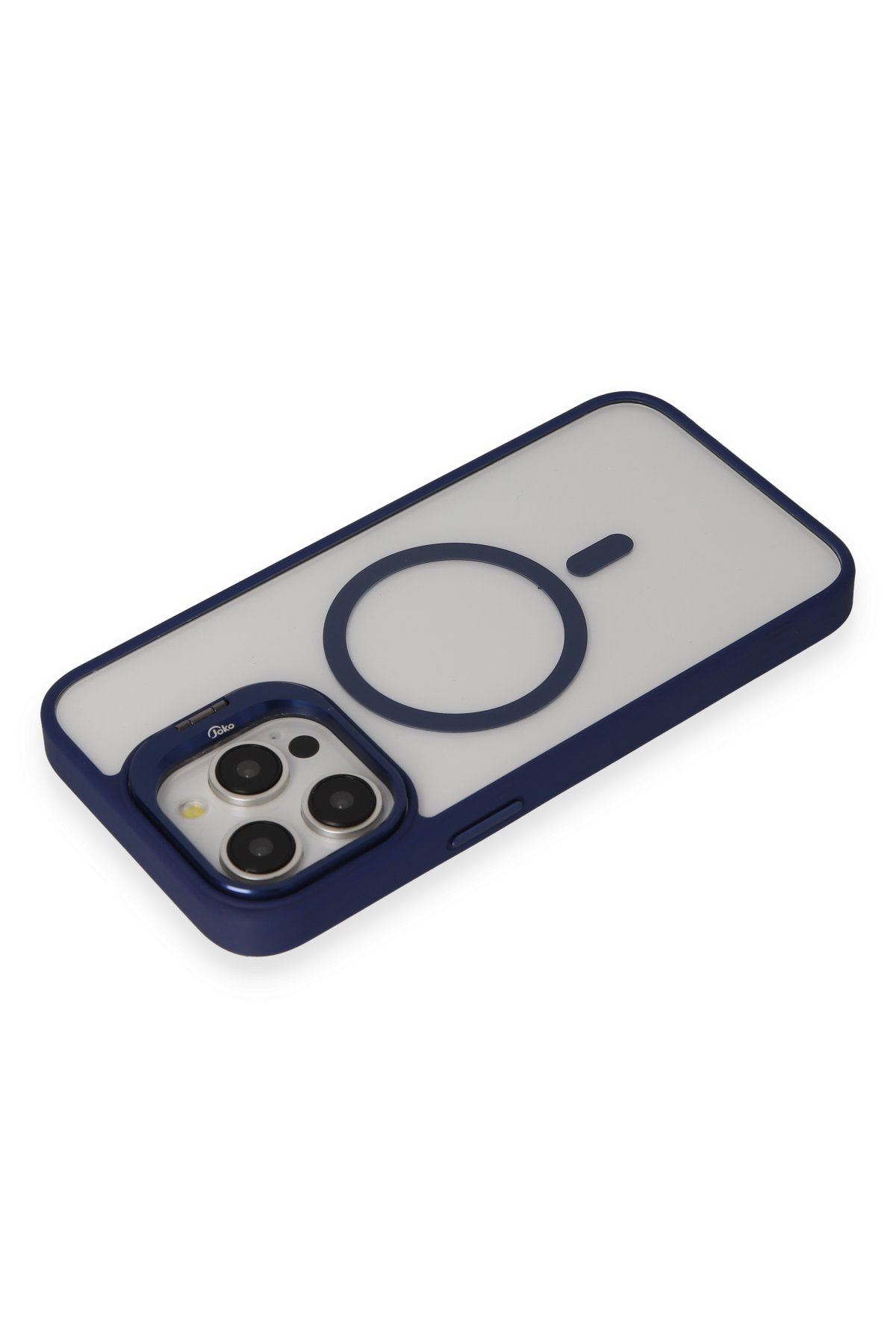 Joko iPhone 14 Pro Kılıf Rocky Magsafe Kapak - Siyah-Sarı