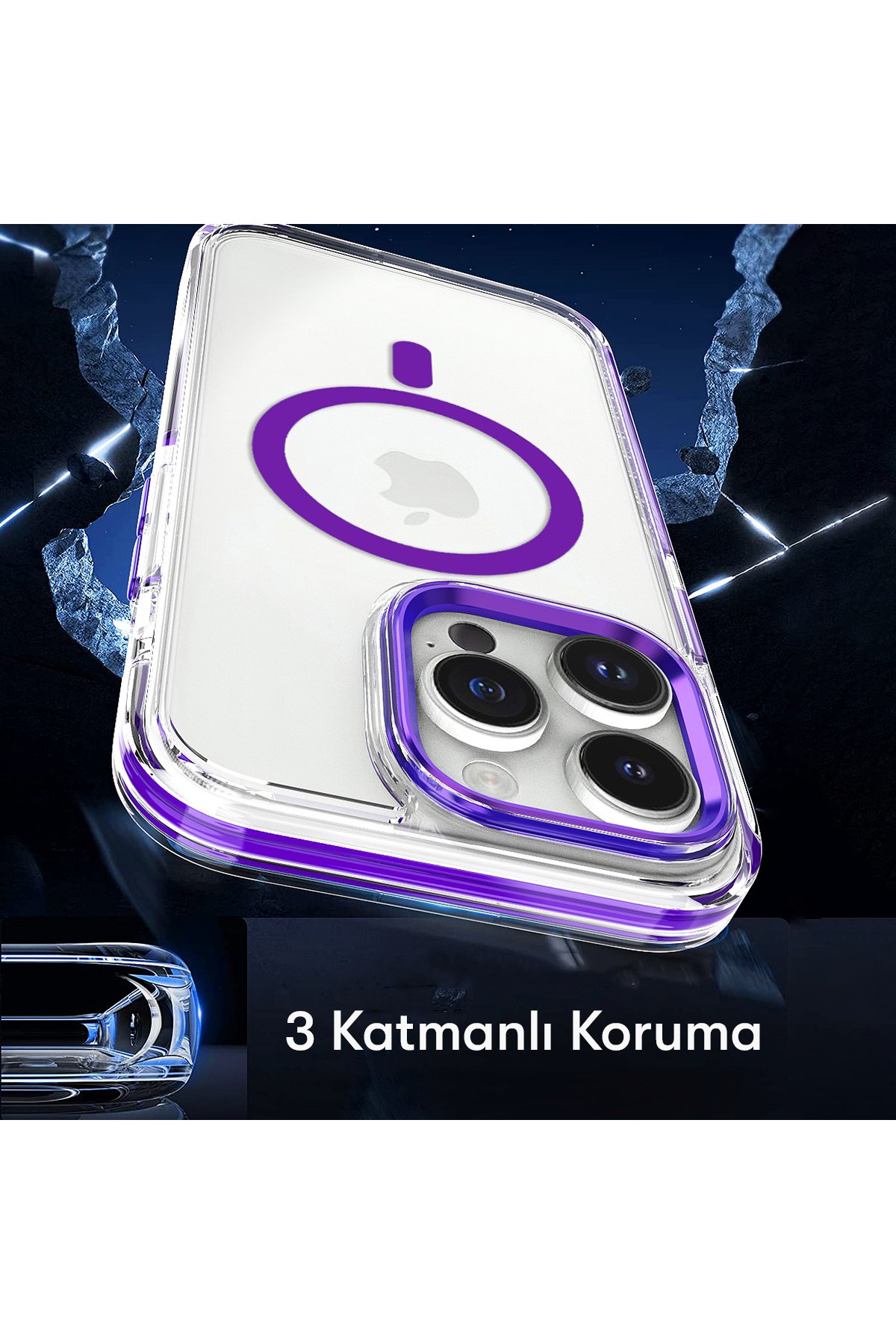 Joko iPhone 14 Pro Max Jota Magsafe Kapak - Titan Gri