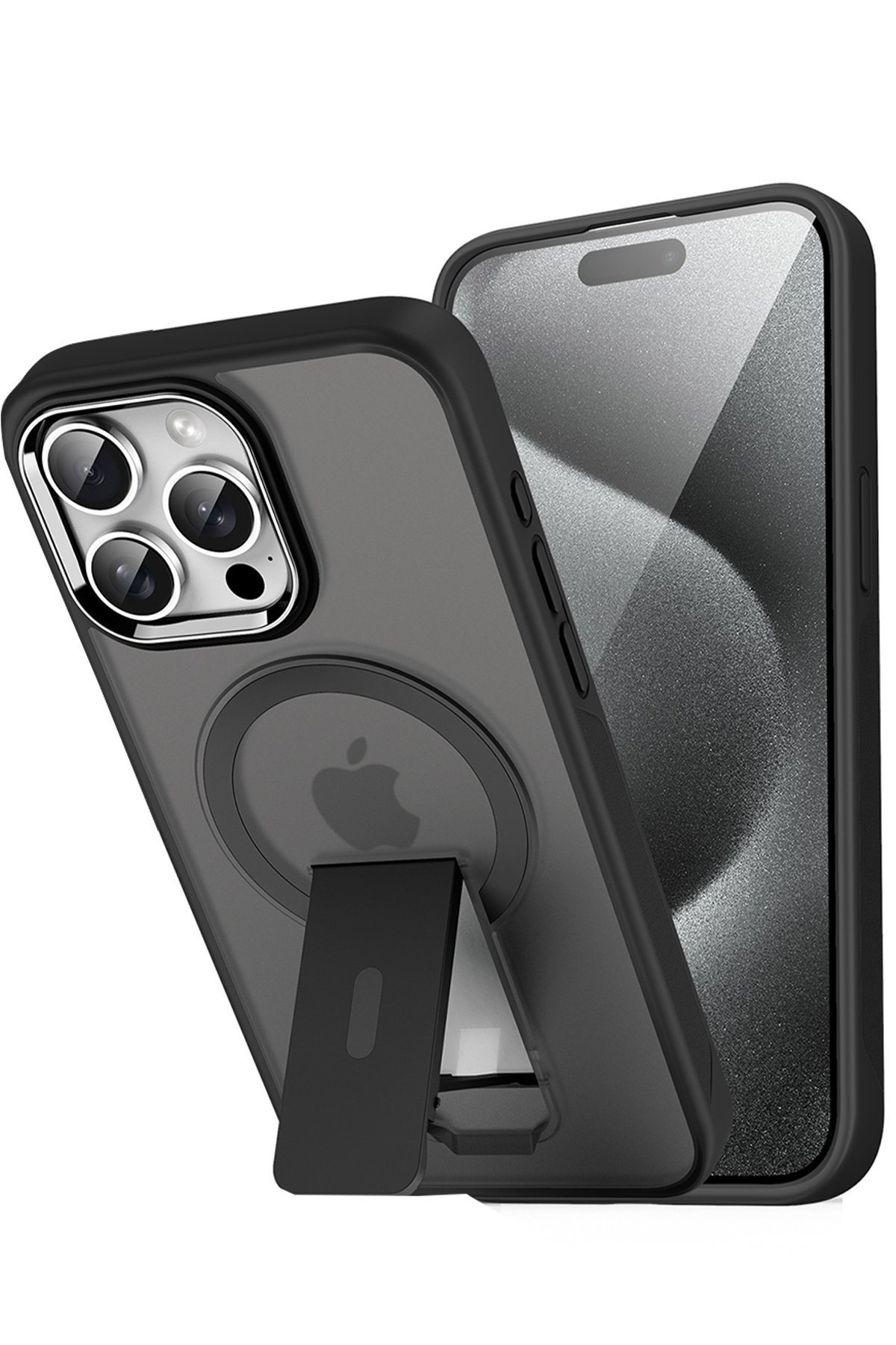 Newface iPhone 14 Pro Max Kılıf Reflexion Desenli Kapak - Desen 10