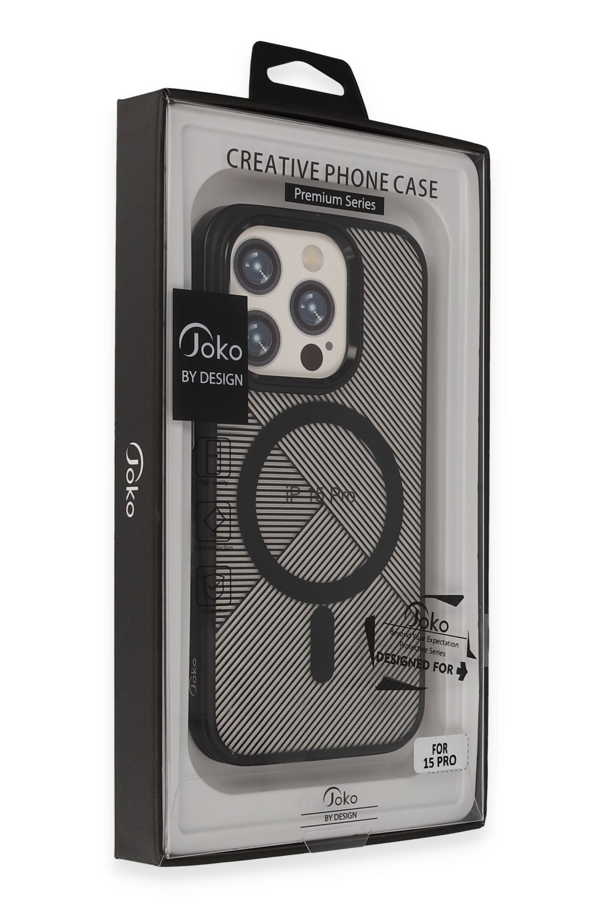 Joko iPhone 14 Pro Max Royce Magsafe Kapak - Titan Gri