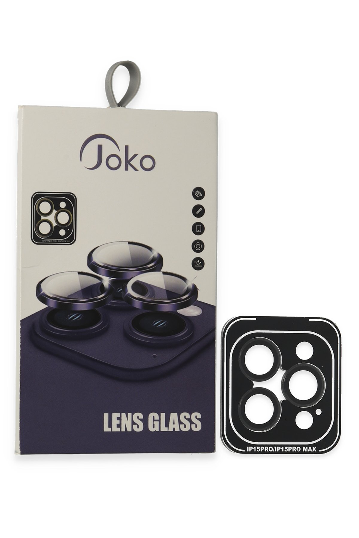 Joko iPhone 14 Pro Kılıf Roblox Lens Magsafe Standlı Kapak - Lacivert