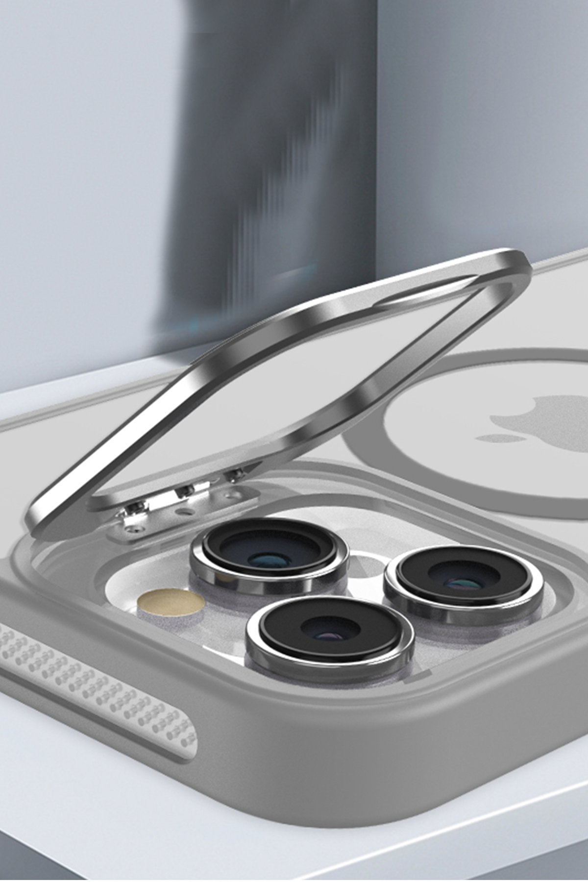 Joko iPhone 15 PVD Metal Kamera Lens - Mavi