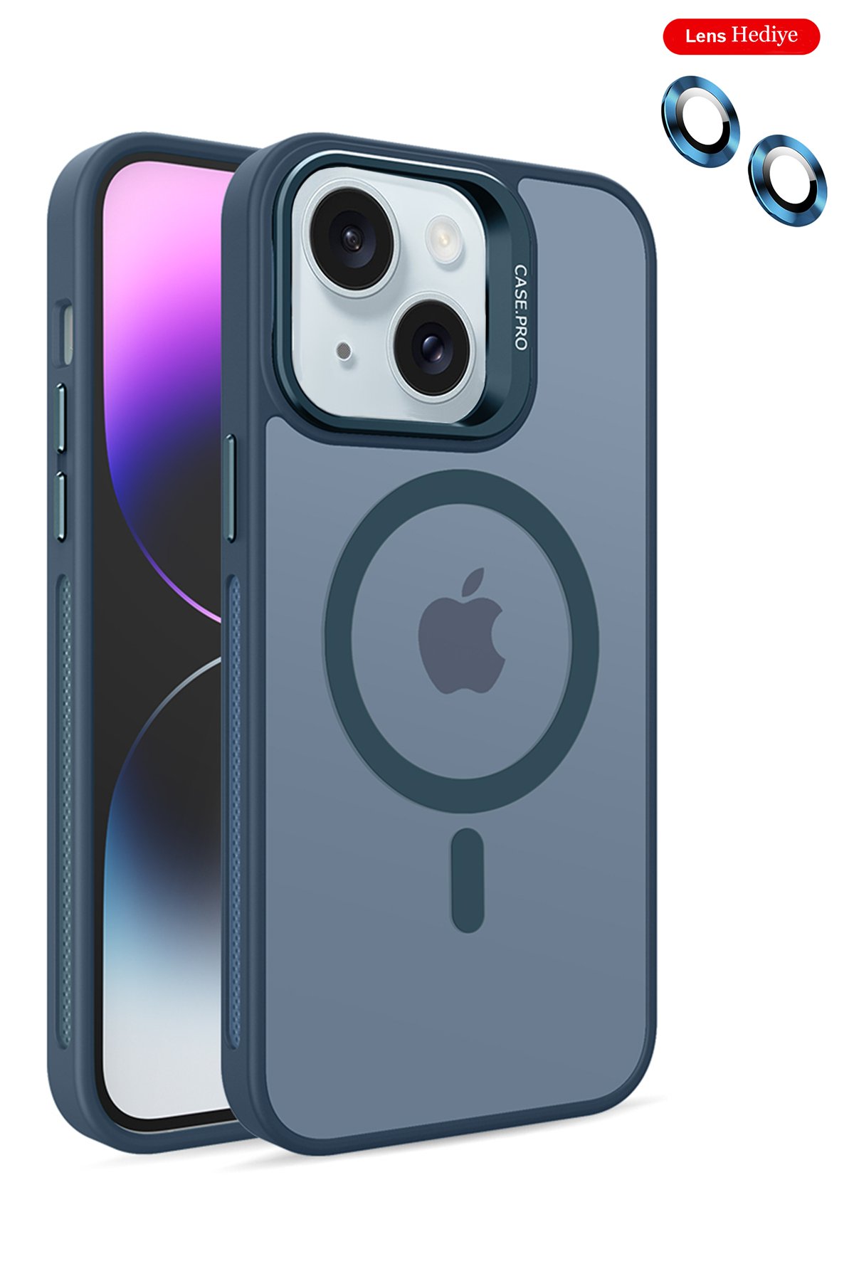 Joko iPhone 15 Fun Magsafe Kapak - Natural Grey-2