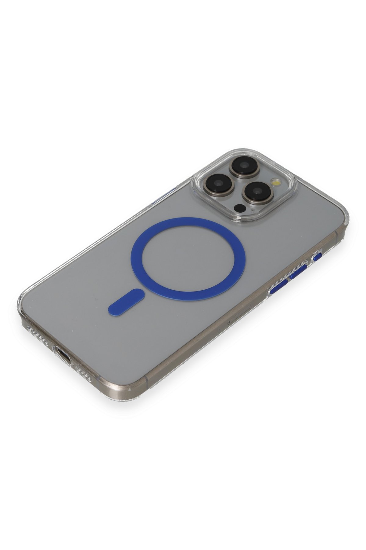 Joko iPhone 15 Pro Solid Magsafe Kapak - Lacivert