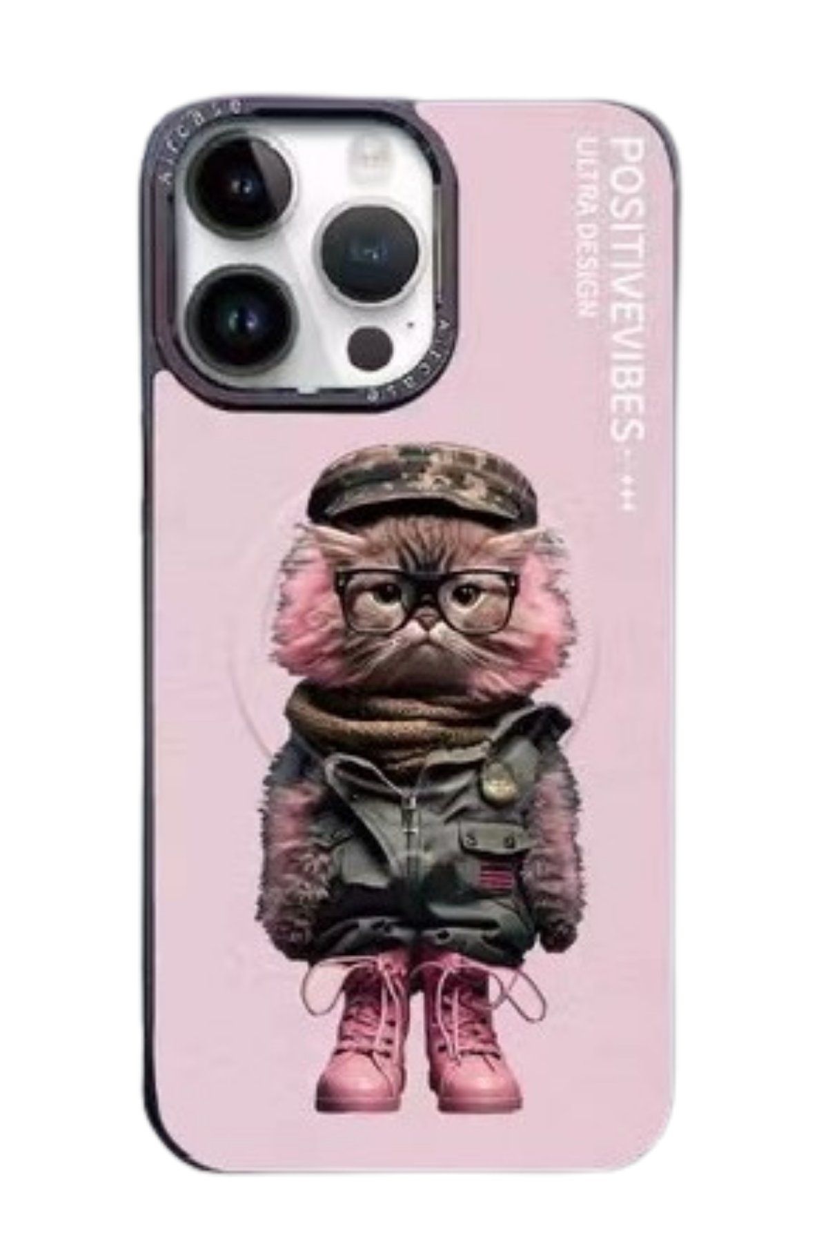 Joko iPhone 15 Pro PC Suit Magsafe Kapak - Siyah