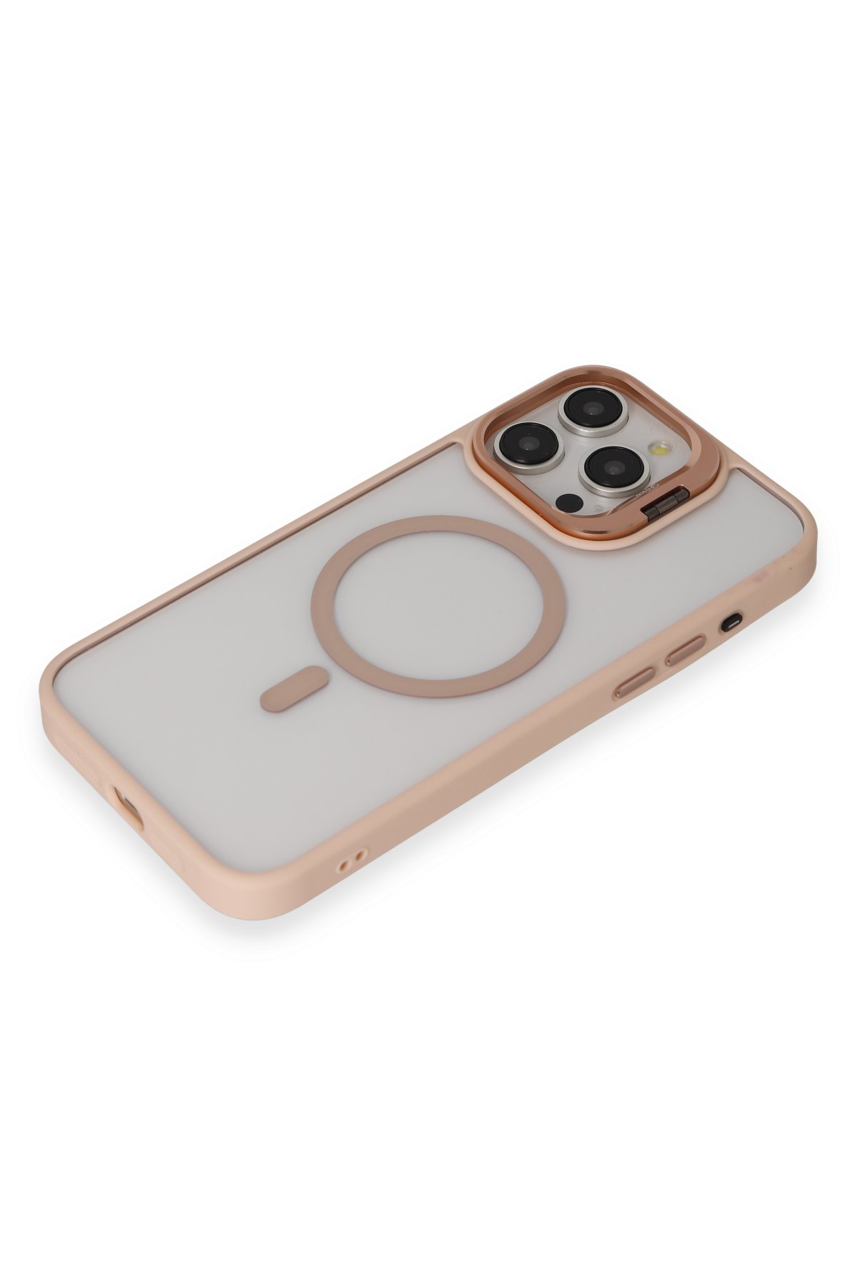 Joko iPhone 15 Pro Kılıf Velvet Magsafe Kapak - Titan Gri