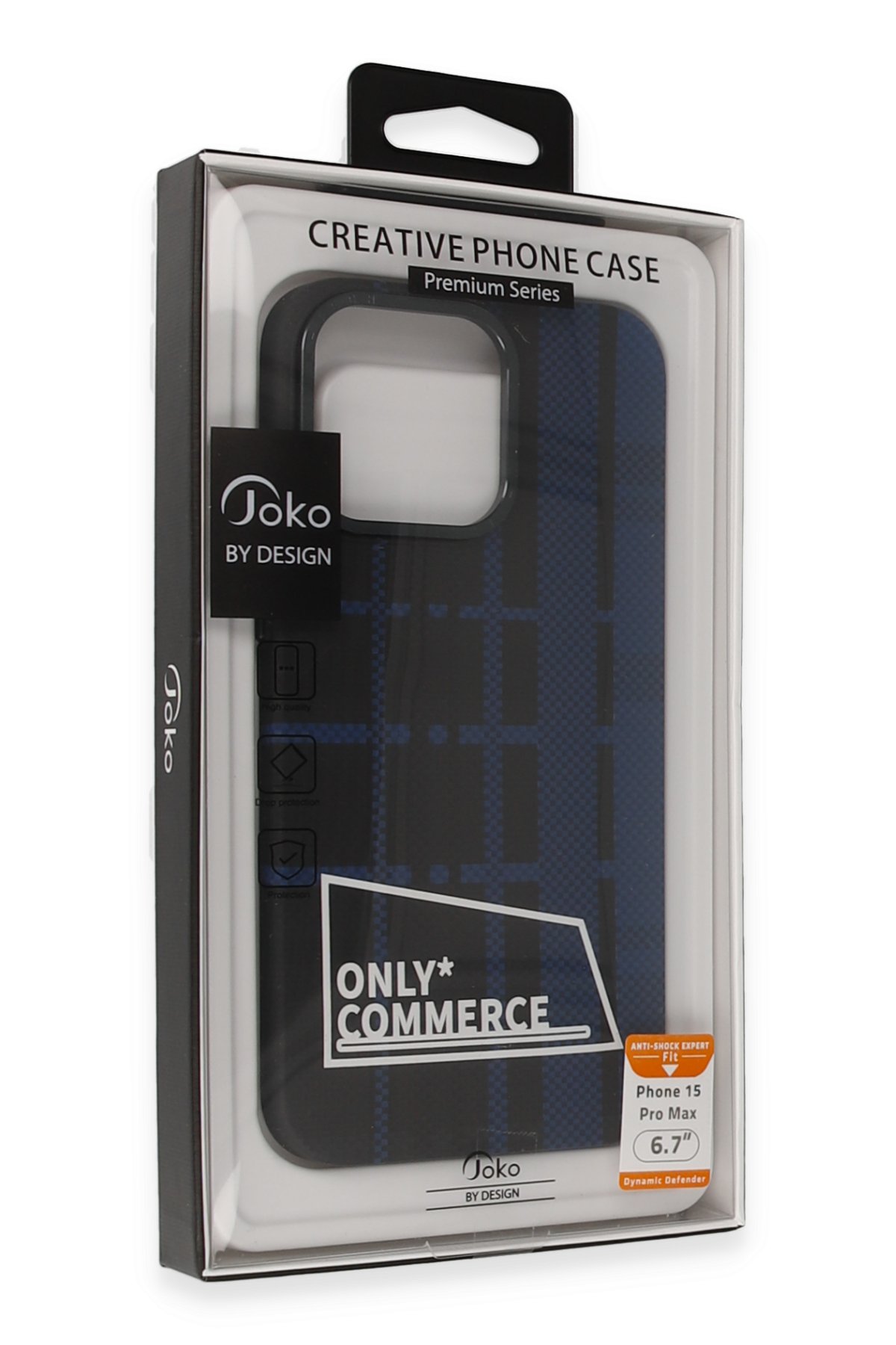 Joko iPhone 15 Pro Solid Magsafe Kapak - Lacivert