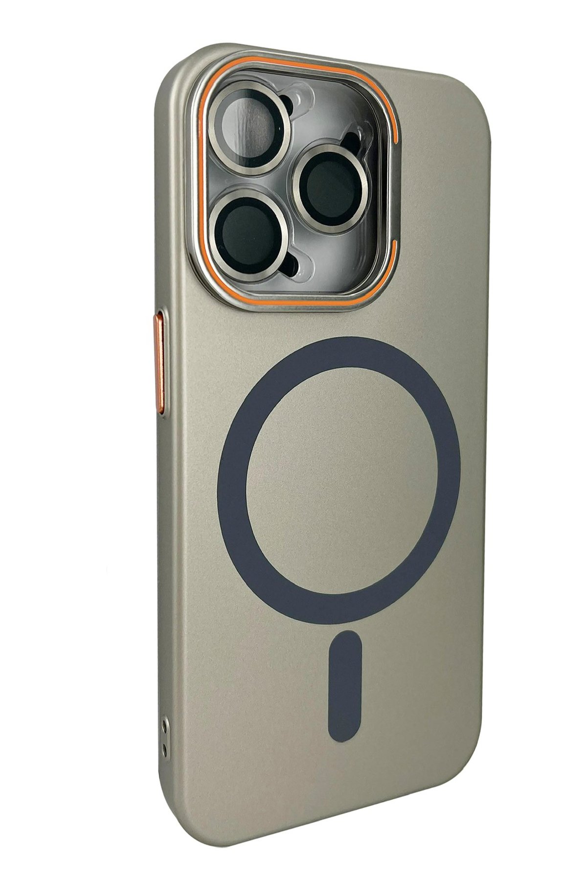 Joko iPhone 15 Pro Max PVD Metal Kamera Lens - Lacivert