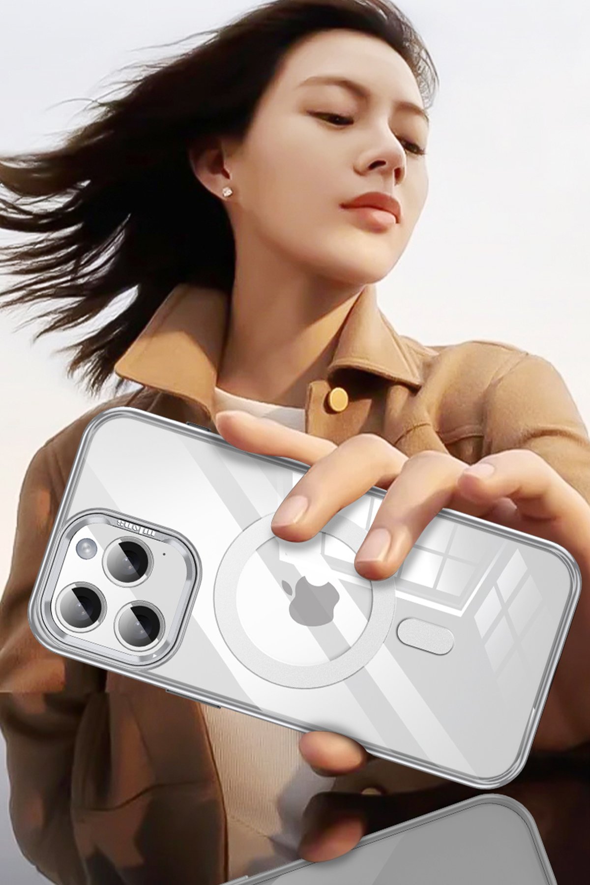Joko iPhone 15 Pro Max Buffer Cam Ekran Koruyucu - Siyah