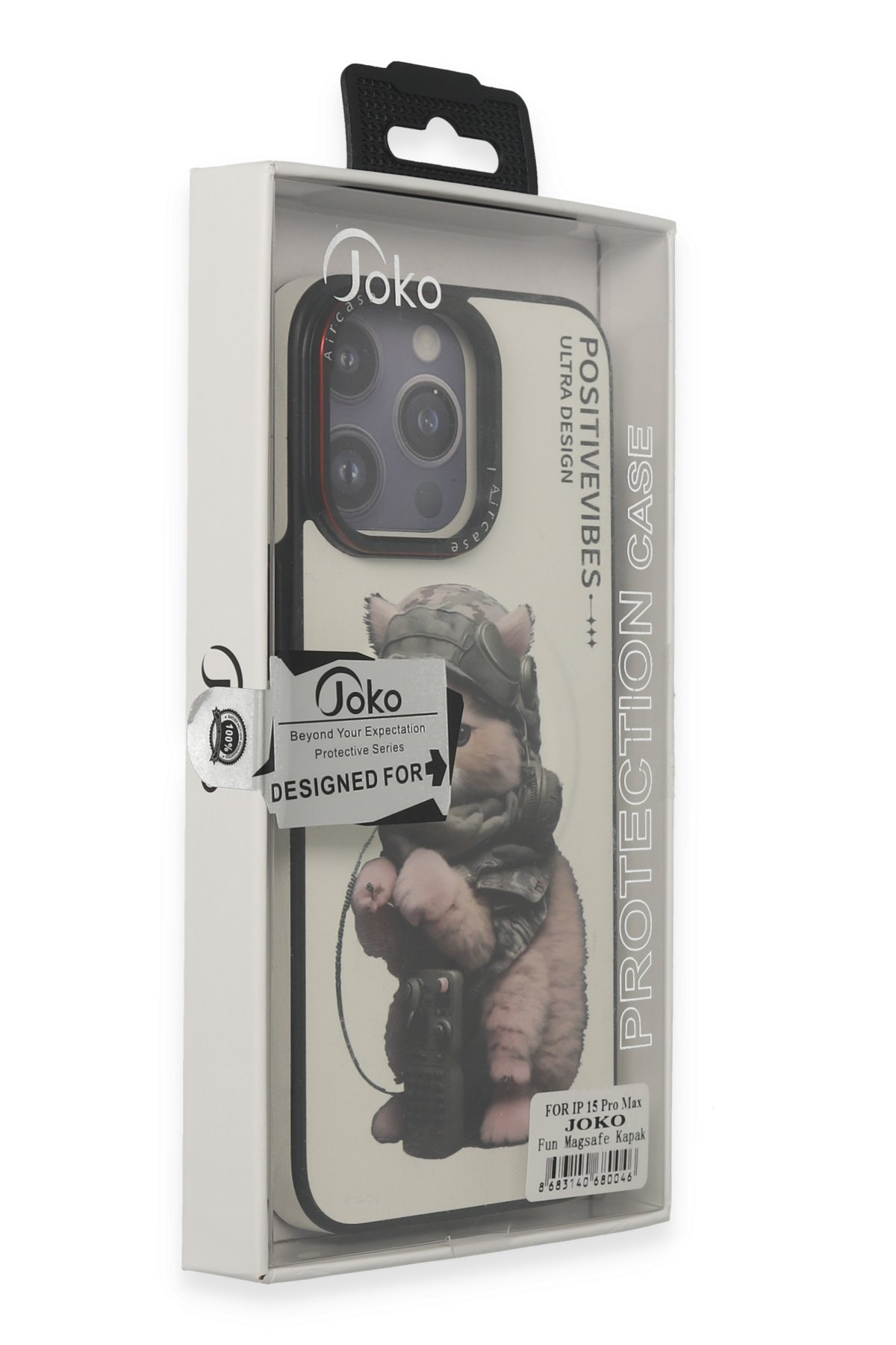 Joko iPhone 15 Pro Max Kılıf Roblox Lens Standlı Kapak - Lacivert