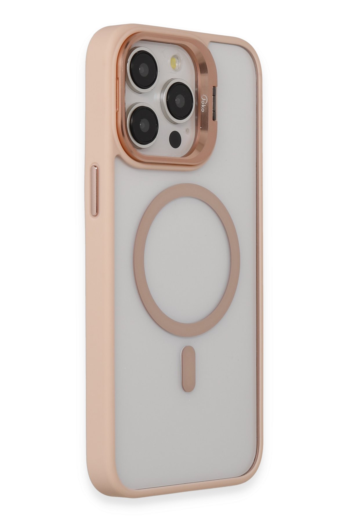Joko iPhone 15 Pro Max PVD Metal Kamera Lens - Lacivert
