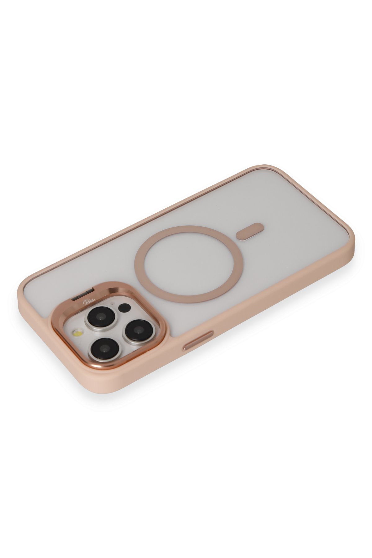 Joko iPhone 15 Pro Max PVD Metal Kamera Lens - Lacivert
