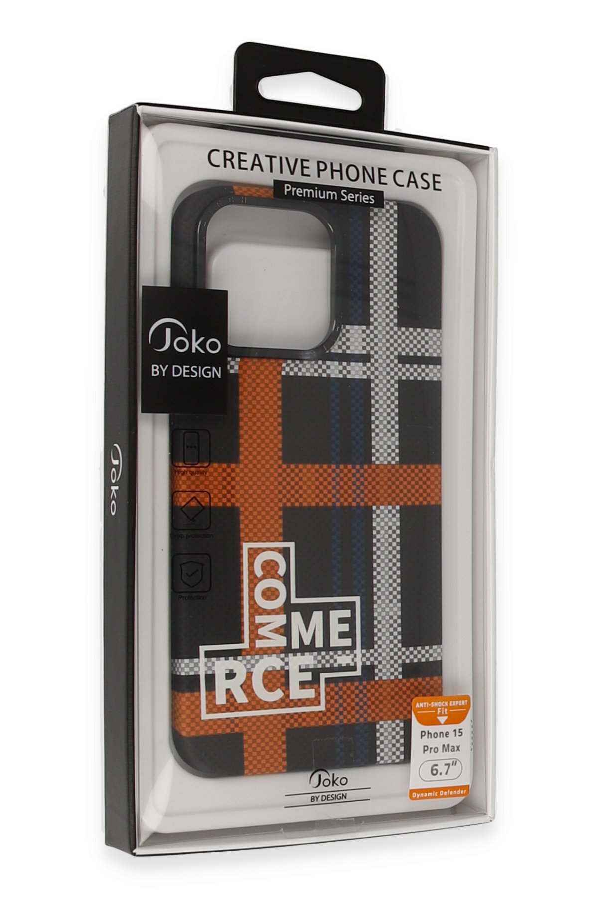 Joko iPhone 15 Pro Max Kılıf Flet Lens Magsafe Kapak - Siyah