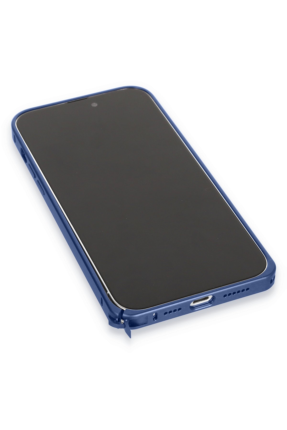 Joko iPhone 15 Pro Max Zorda Airbag Magsafe Standlı Kapak - Lacivert
