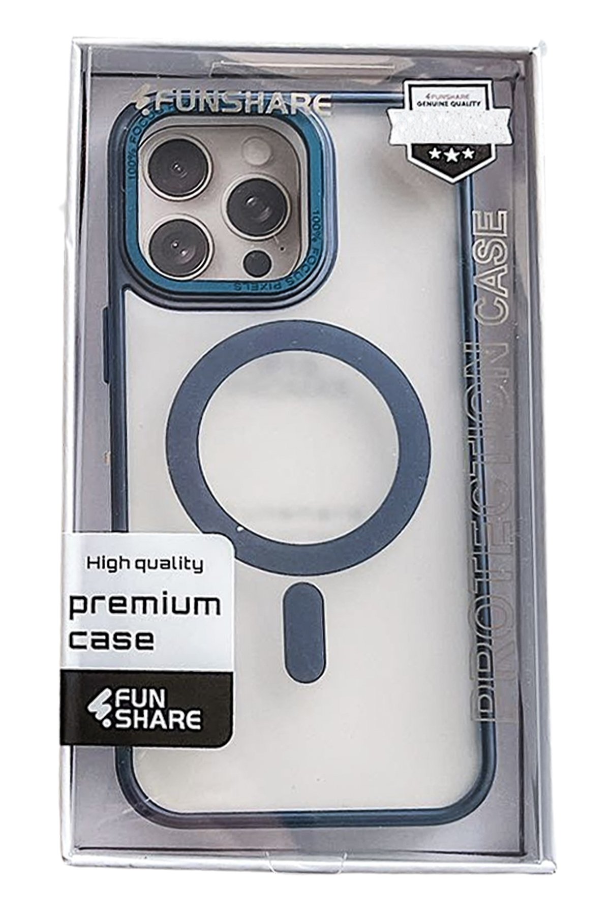 Joko iPhone 15 Pro Max Frost Standlı Magsafe Kapak - Siyah