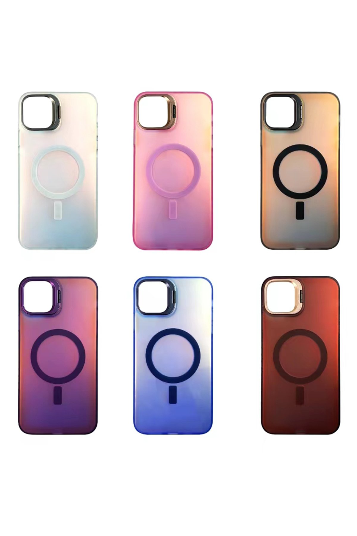 Newface iPhone 15 Pro Max Kılıf Flip Cover - Lacivert