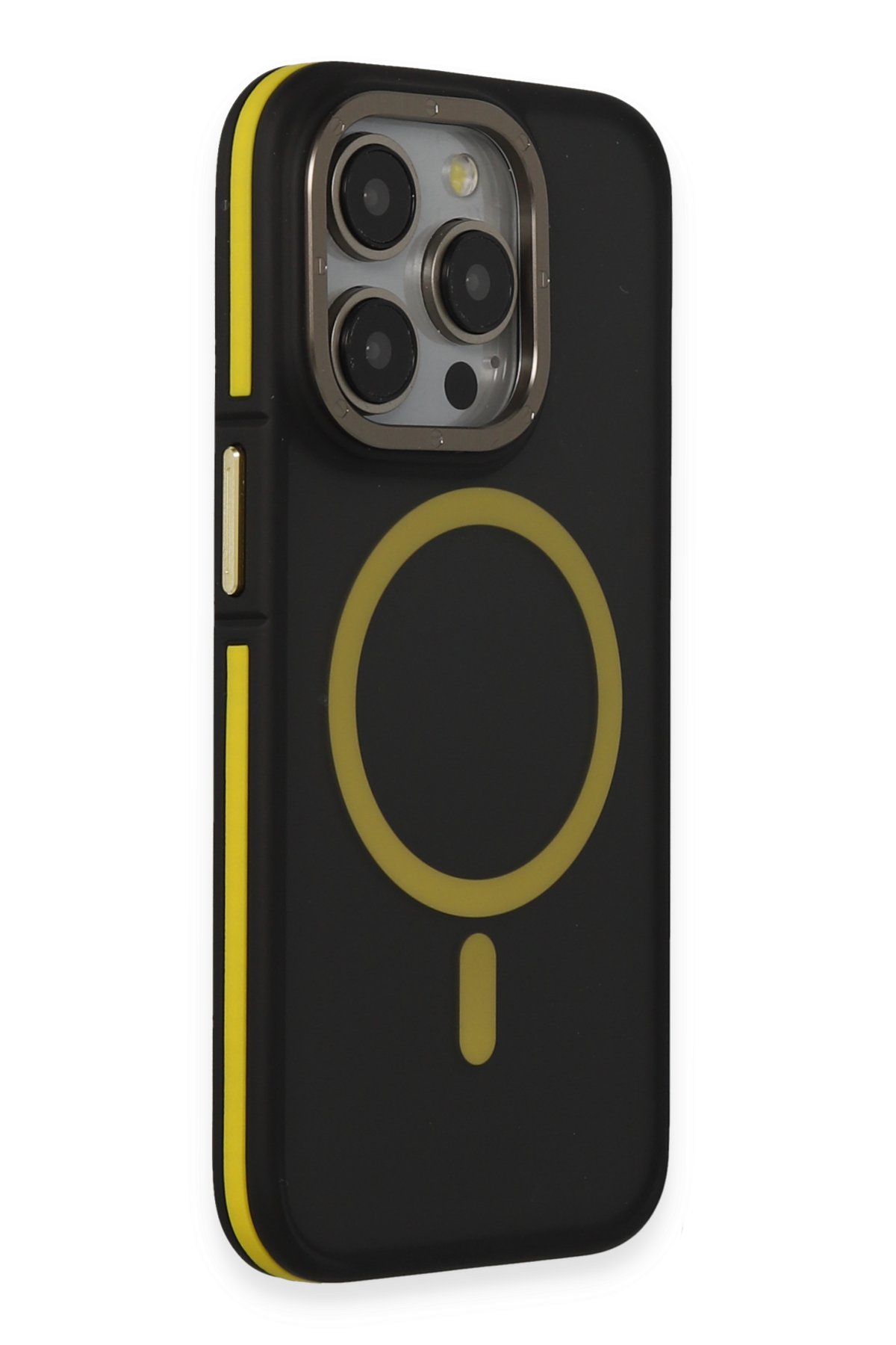 Joko iPhone 15 Pro Max Kılıf Bubble Magsafe Kapak - Turuncu