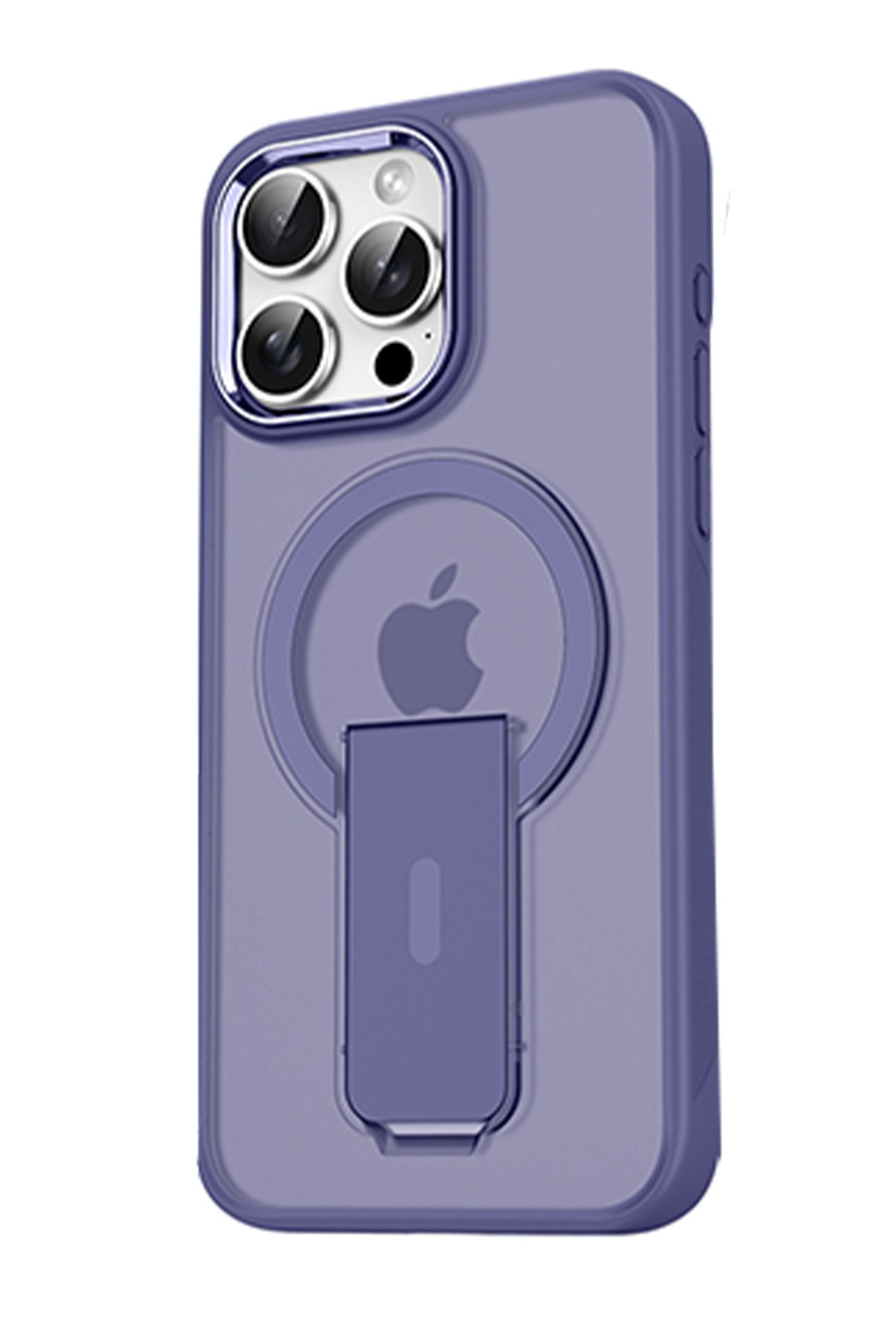 Newface iPhone 15 Pro Max Kılıf Elegant Kapak - Pudra