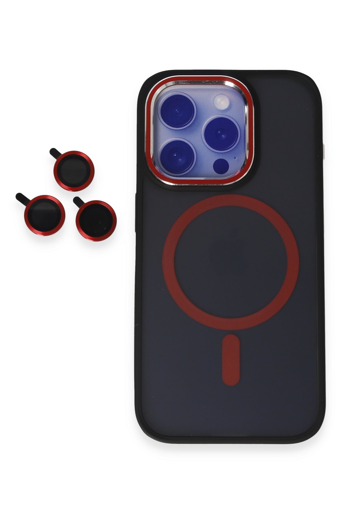 Joko iPhone 15 Pro Max Armor Magsafe Kapak - Siyah