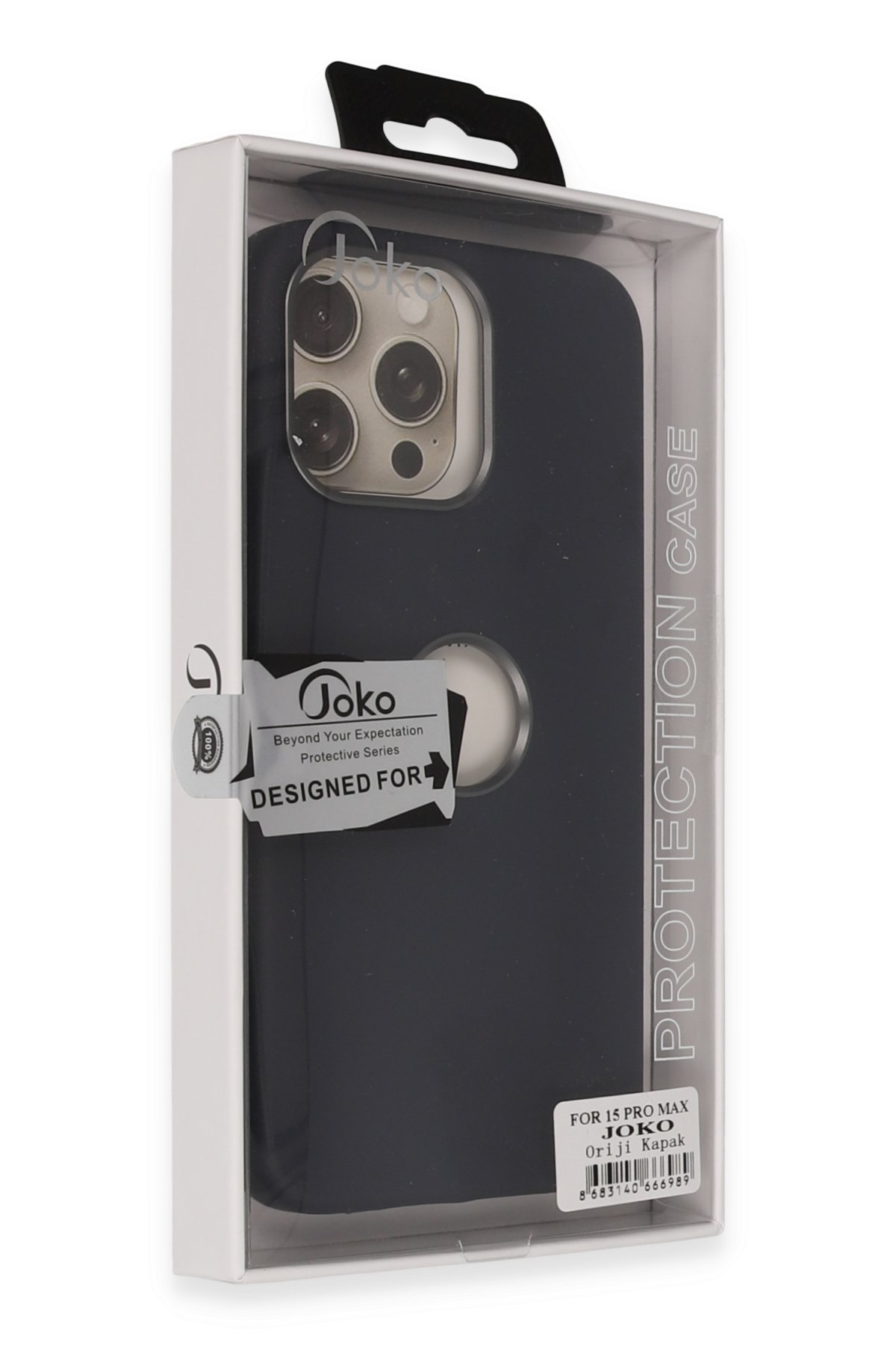 Joko iPhone 15 Pro Kılıf Flet Lens Magsafe Kapak - Lacivert