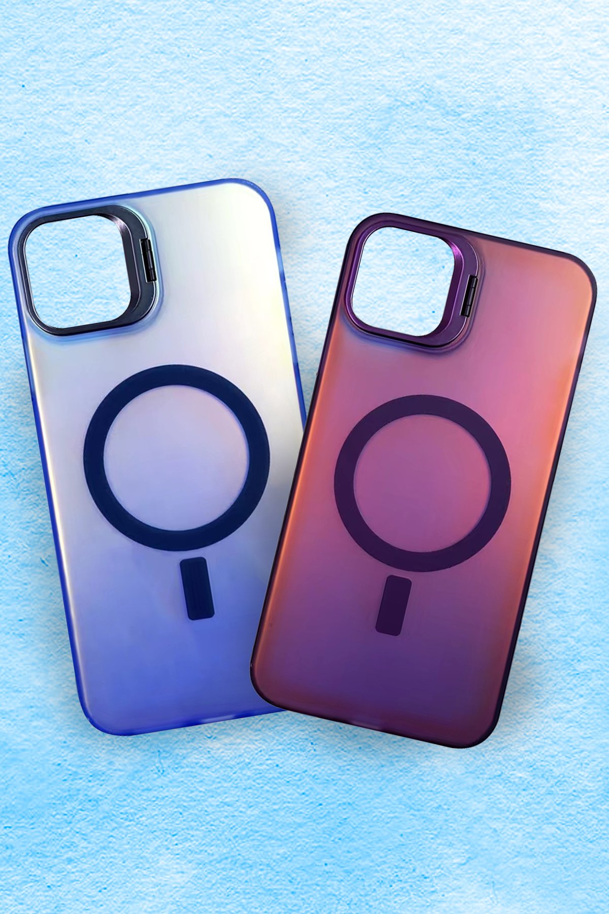 Newface iPhone 15 Pro Kılıf Kross Magneticsafe Kapak - Gold