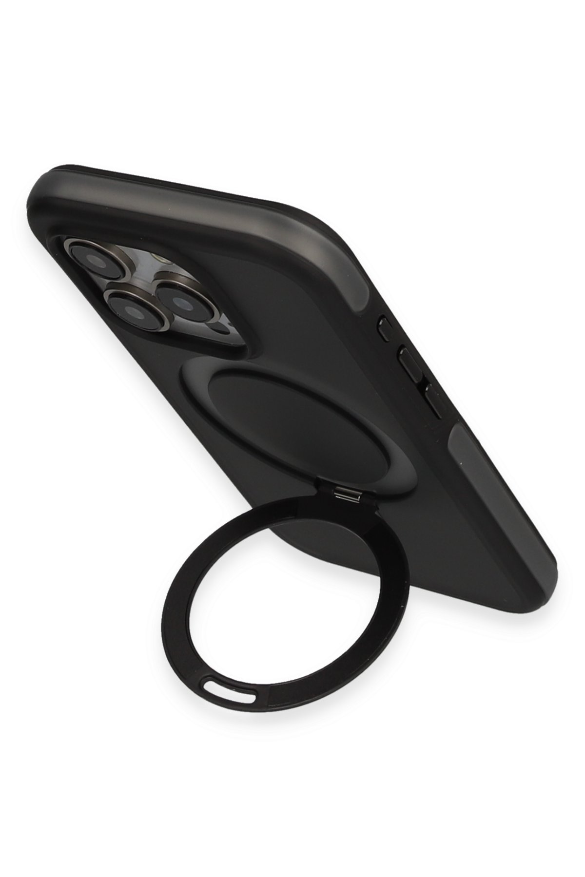 Joko iPhone 15 Pro Kılıf Velvet Magsafe Kapak - Lacivert