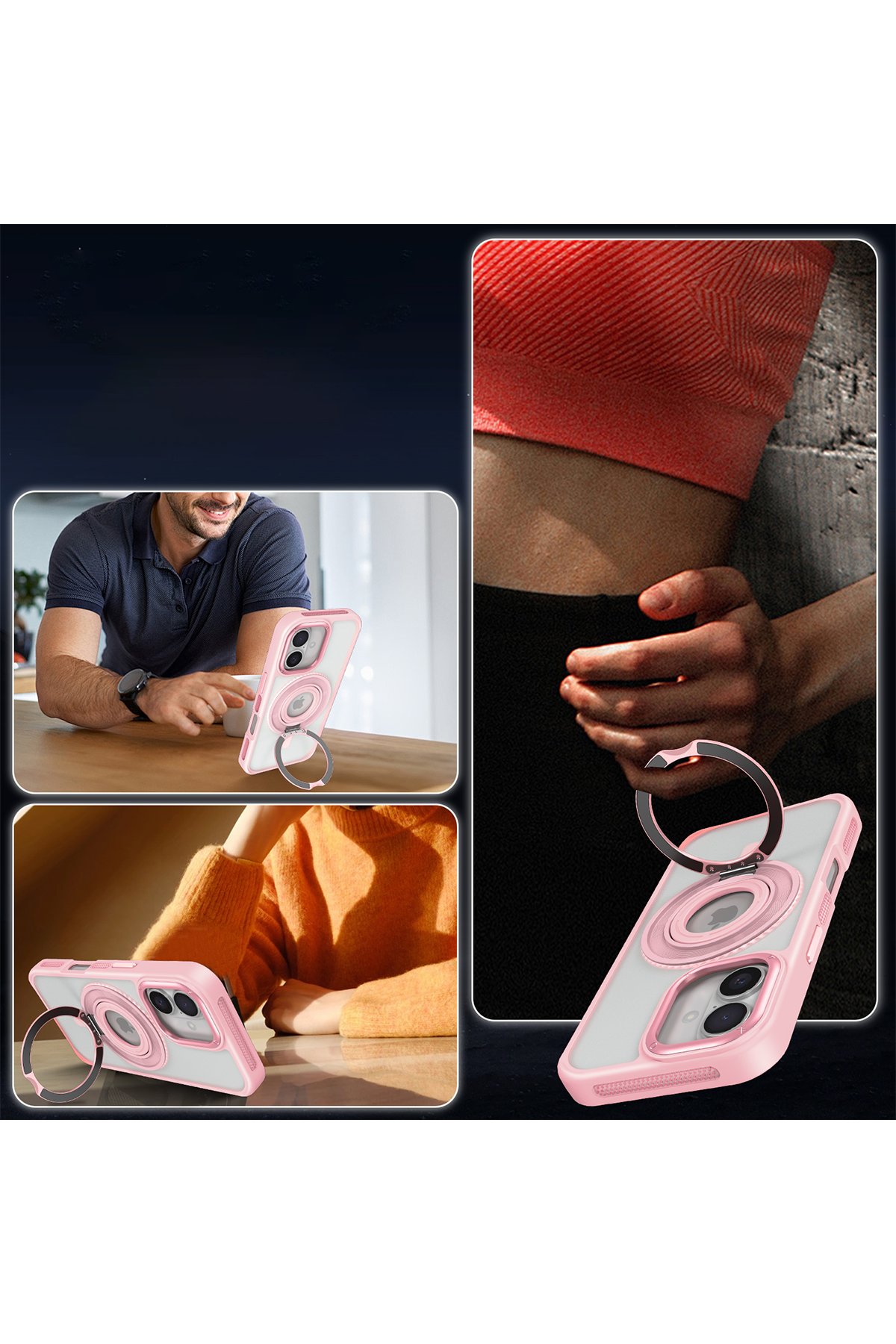 Joko iPhone 16 Jota Magsafe Kapak - Lila