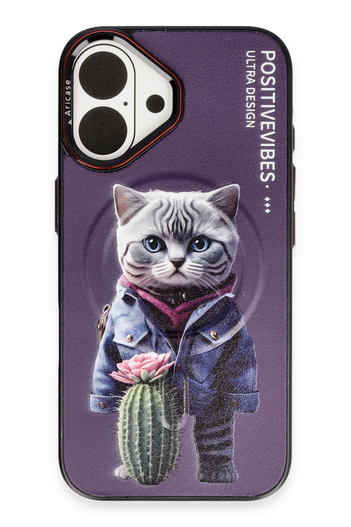 Joko iPhone 16 Stella PC Sert Magsafe Kılıf - Siyah