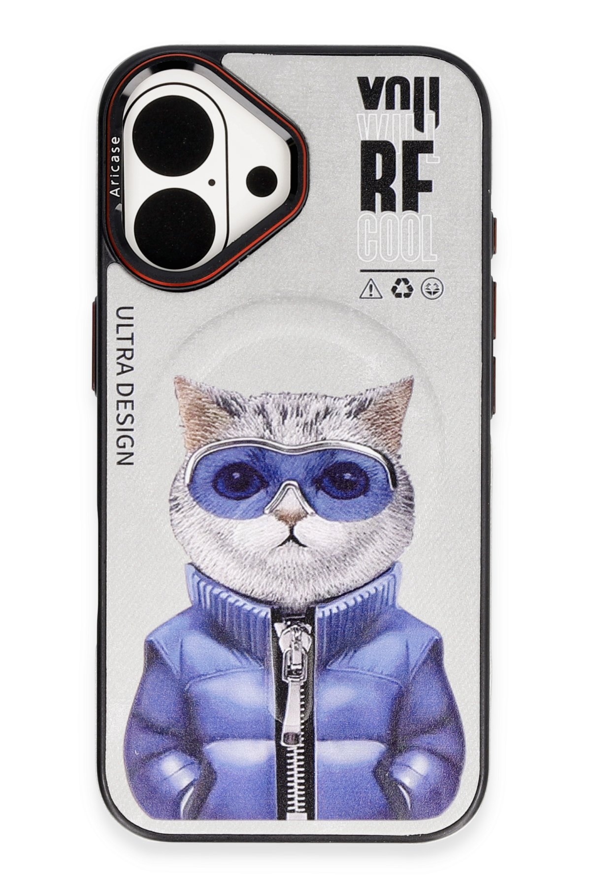 Joko iPhone 16 Carbon Puzzle Magsafe Kapak - Yeşil