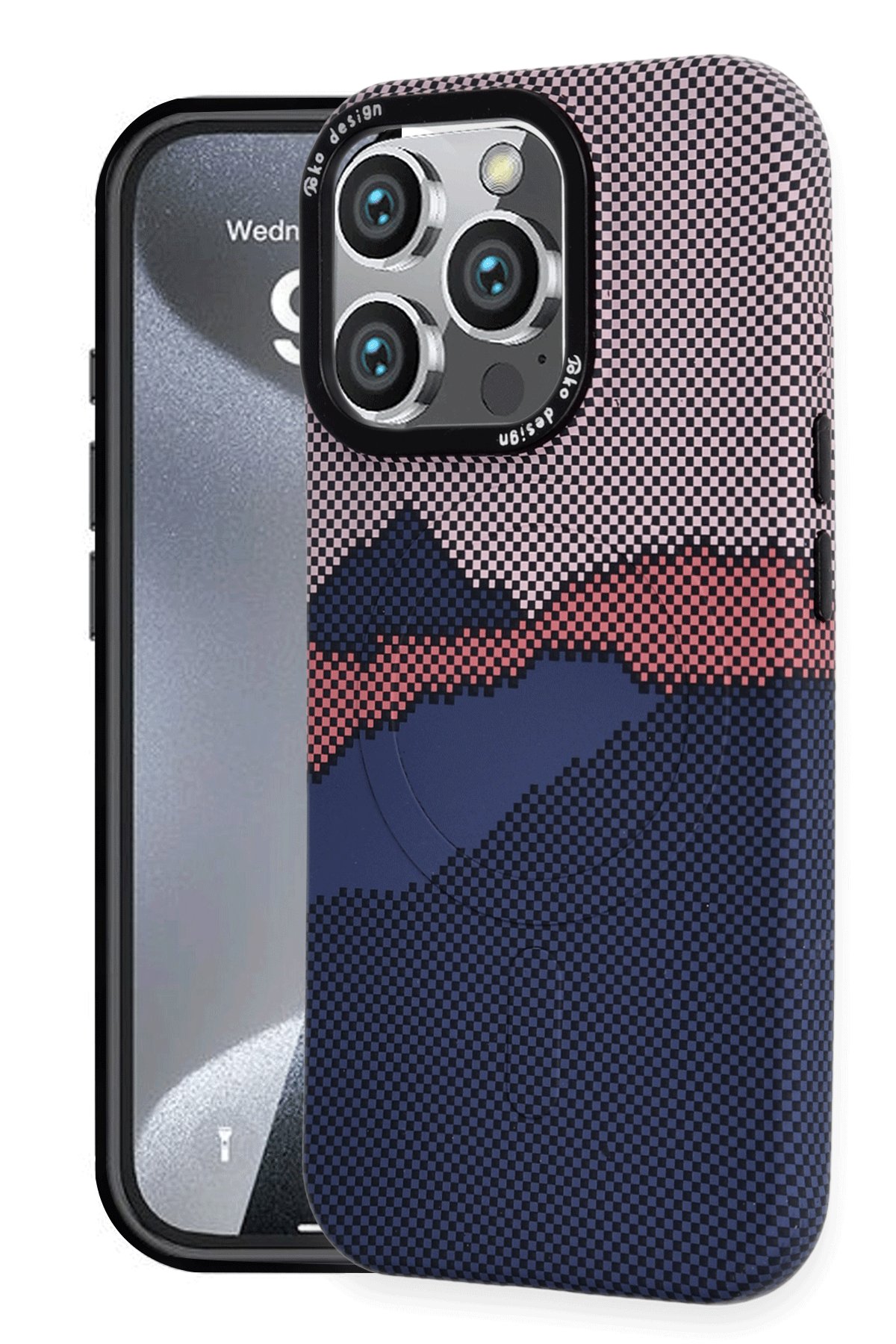 Joko iPhone 16 Pro Banza Magsafe Standlı Kapak - Lacivert